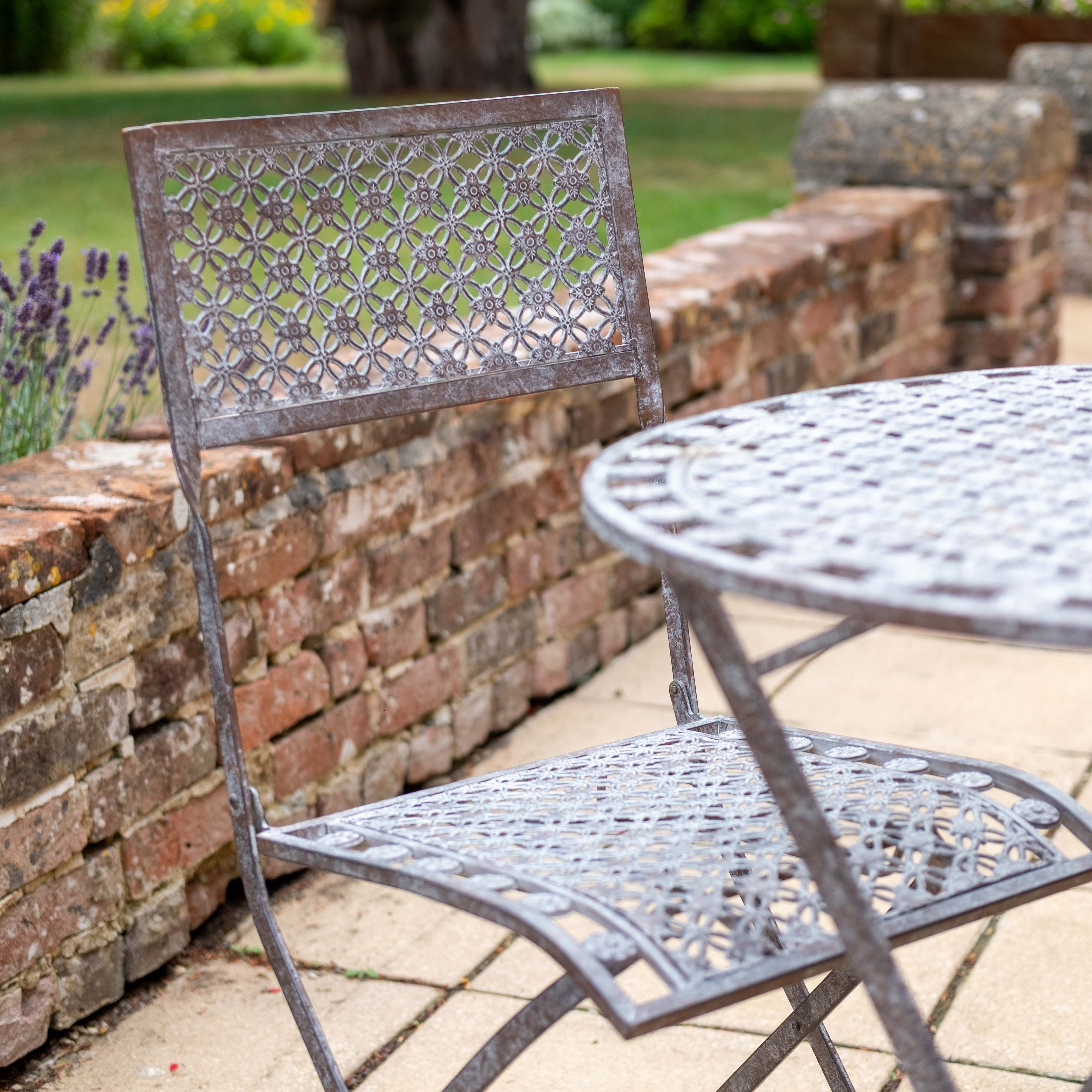 Marlborough Bistro Set 3pc Set | Stone