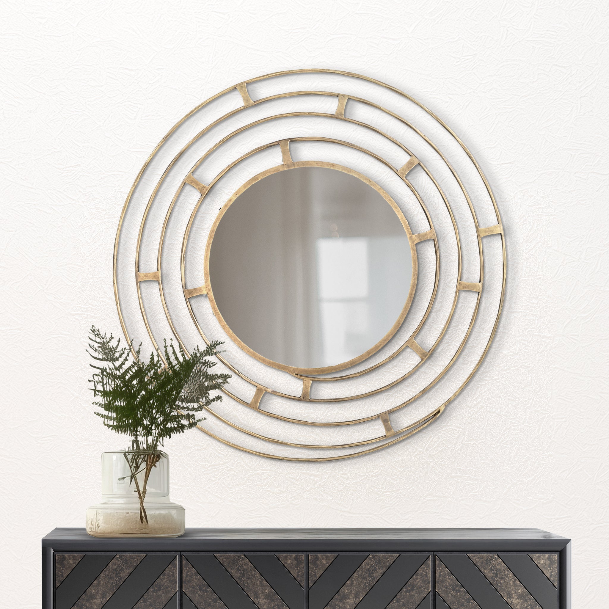 Echo Iron Wall Mirror