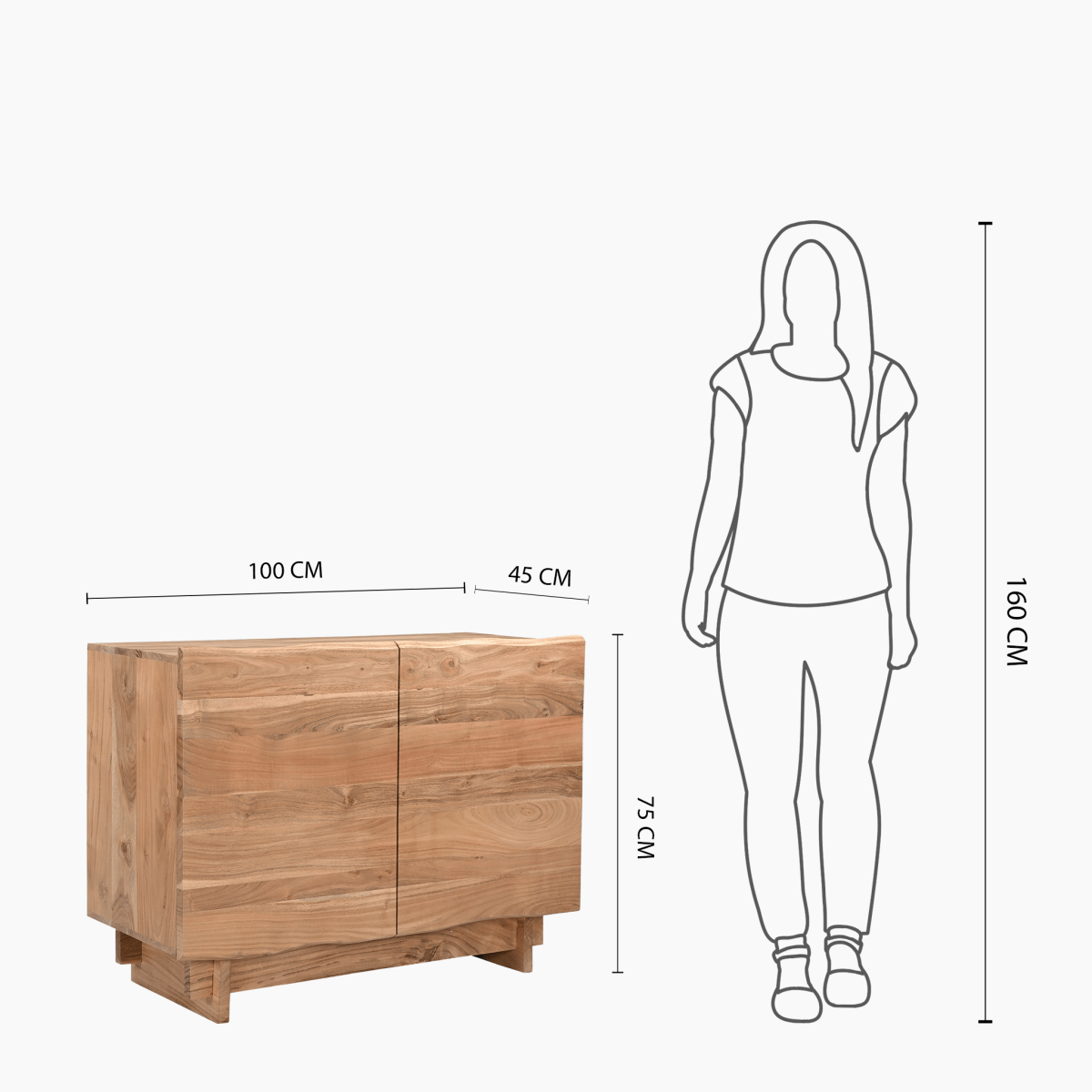 Davis Two Door Cabinet - OPULENT Co