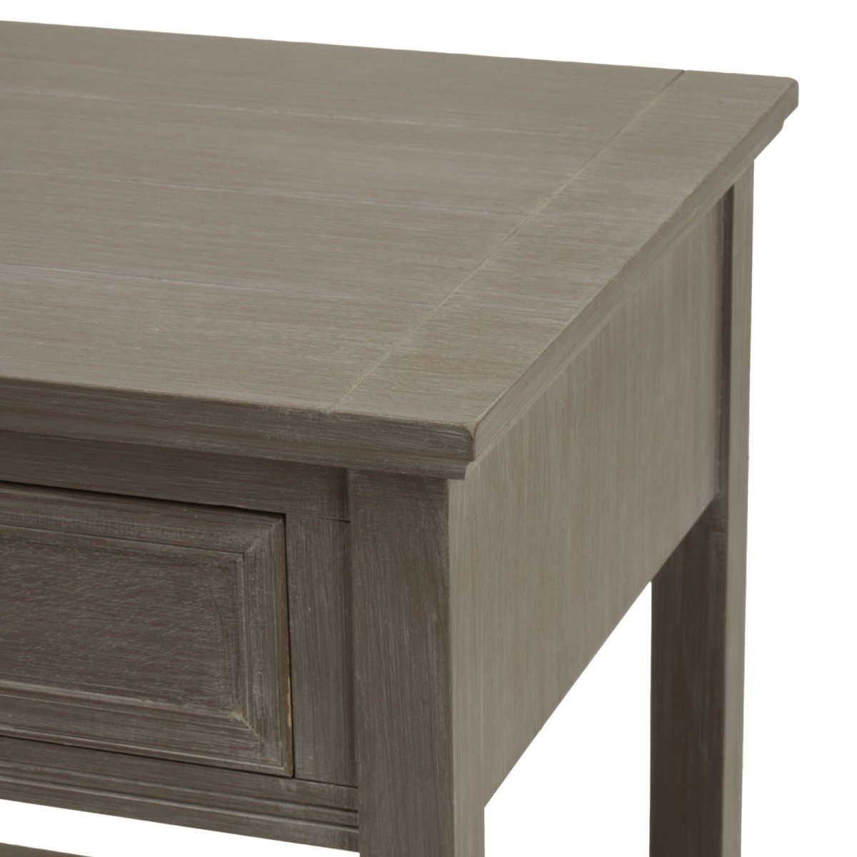 The Serene Collection One Drawer Side Table - OPULENT Co