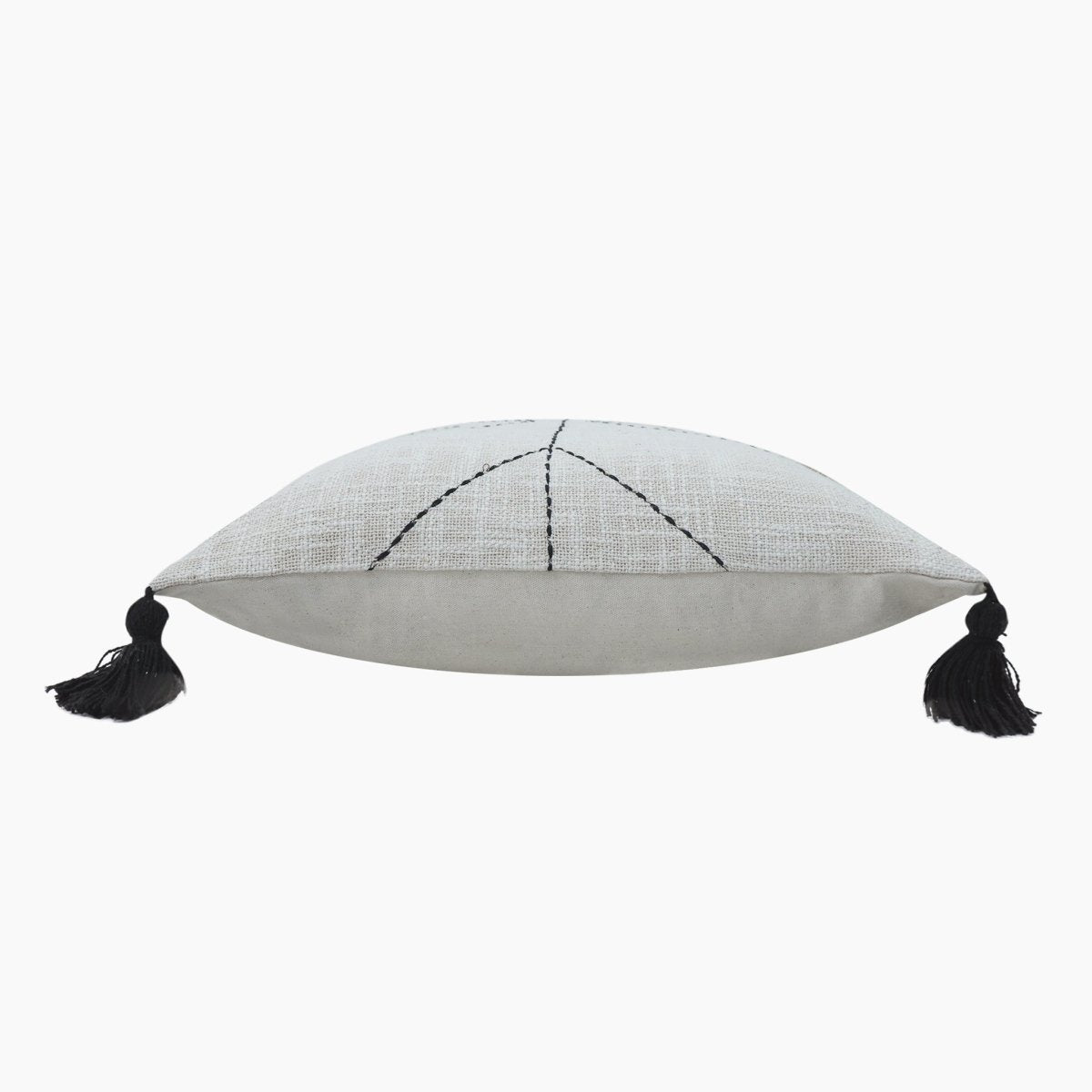 Parin Geometric Embroidered Cotton Cushion - OPULENT Co