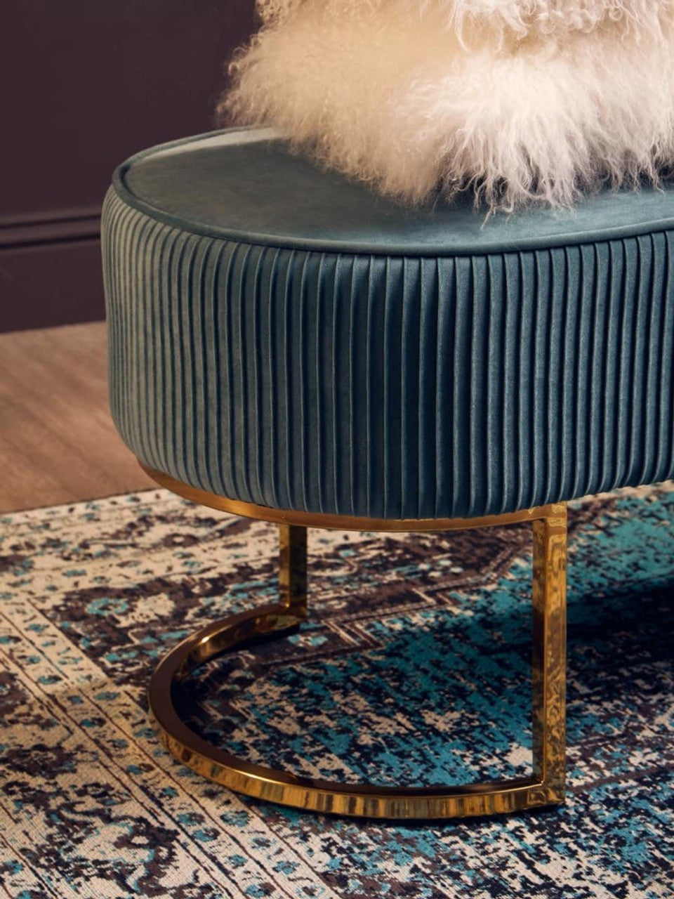 Matto Morvi Teal Rug