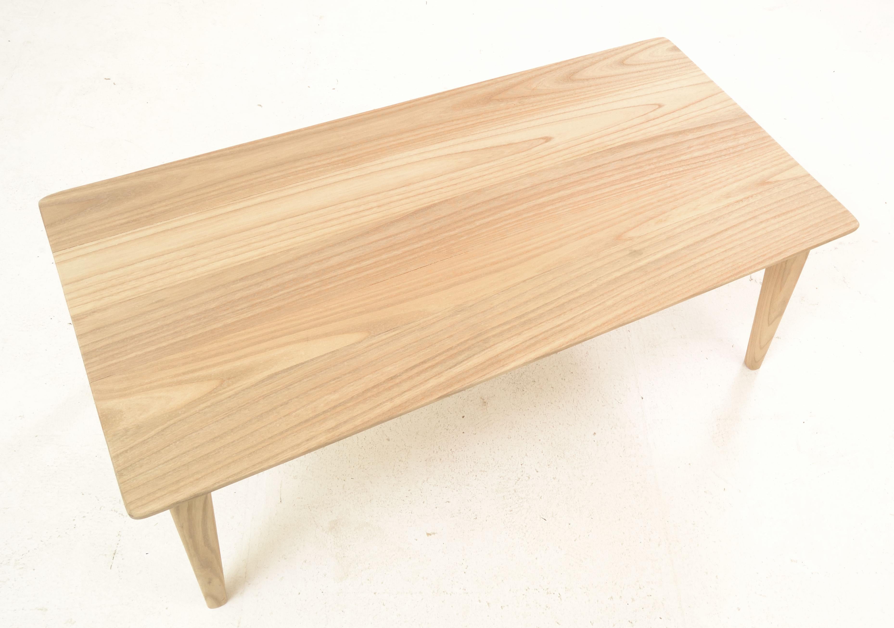 Shoreditch Rectangular Coffee Table | Solid sungkai wood