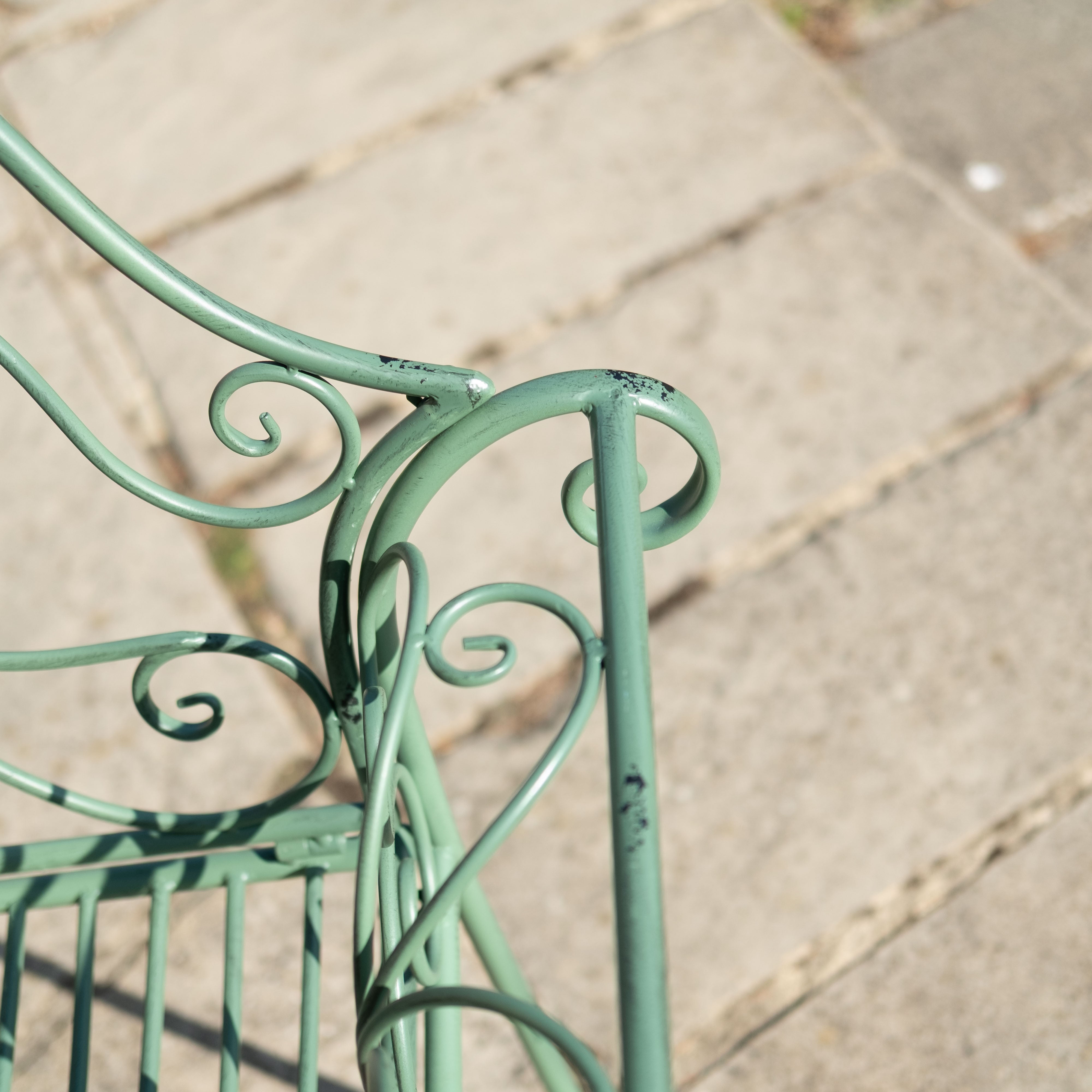 HERITAGE GREEN OUTDOOR CHAIR | Metal Chair | Antique Green