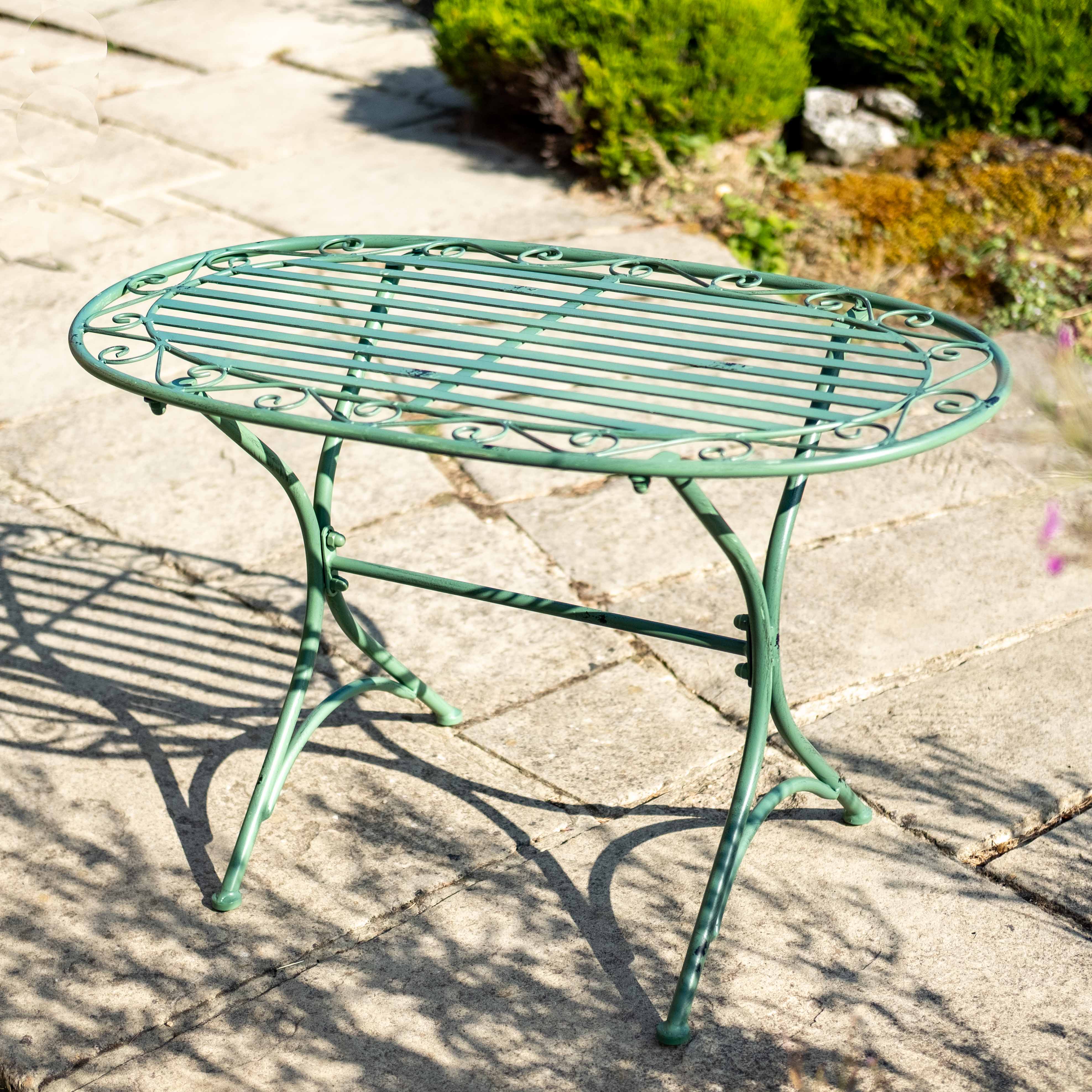HERITAGE GREEN TABLE | Antique Green