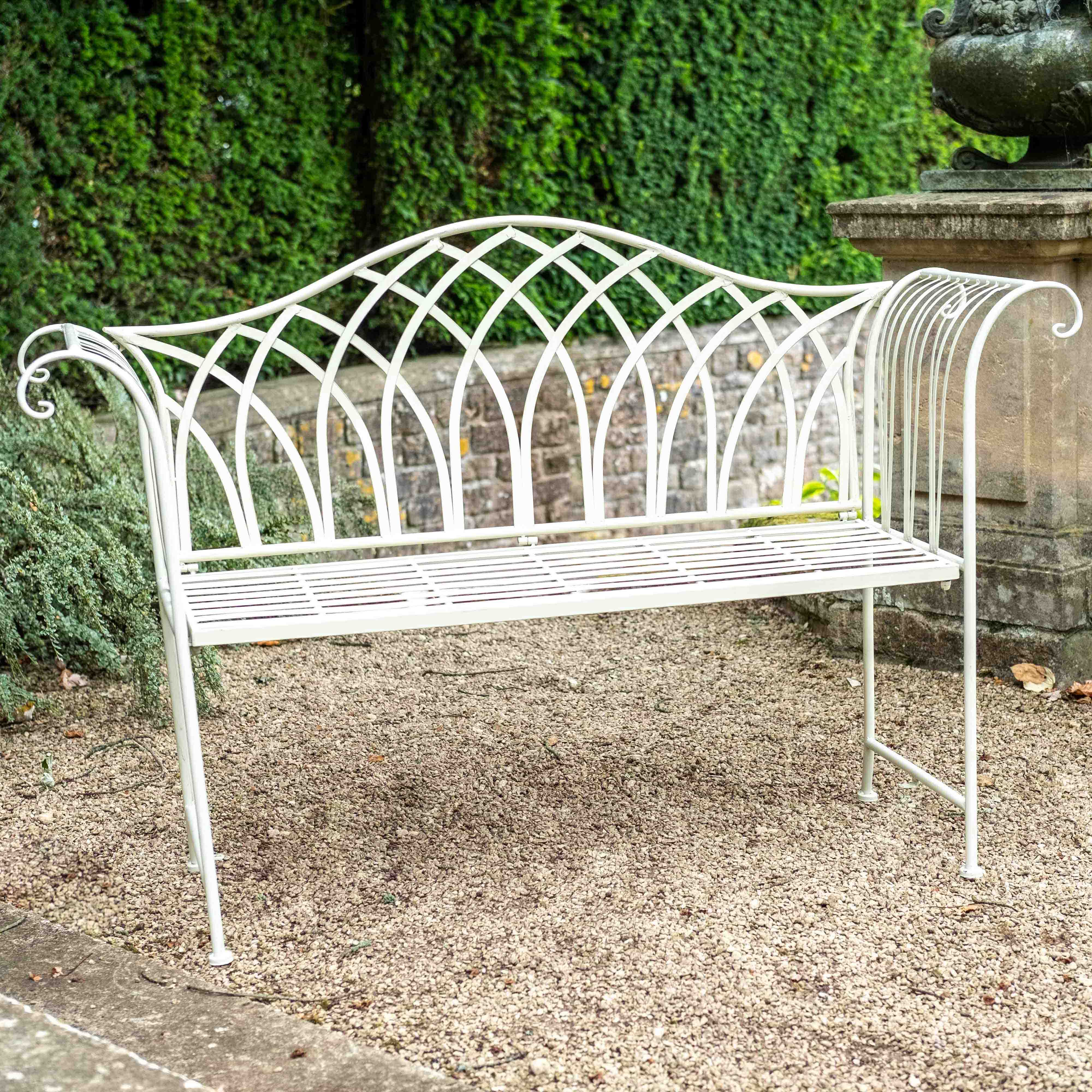Kings Garden Bench | Vintage Cream - OPULENT Co