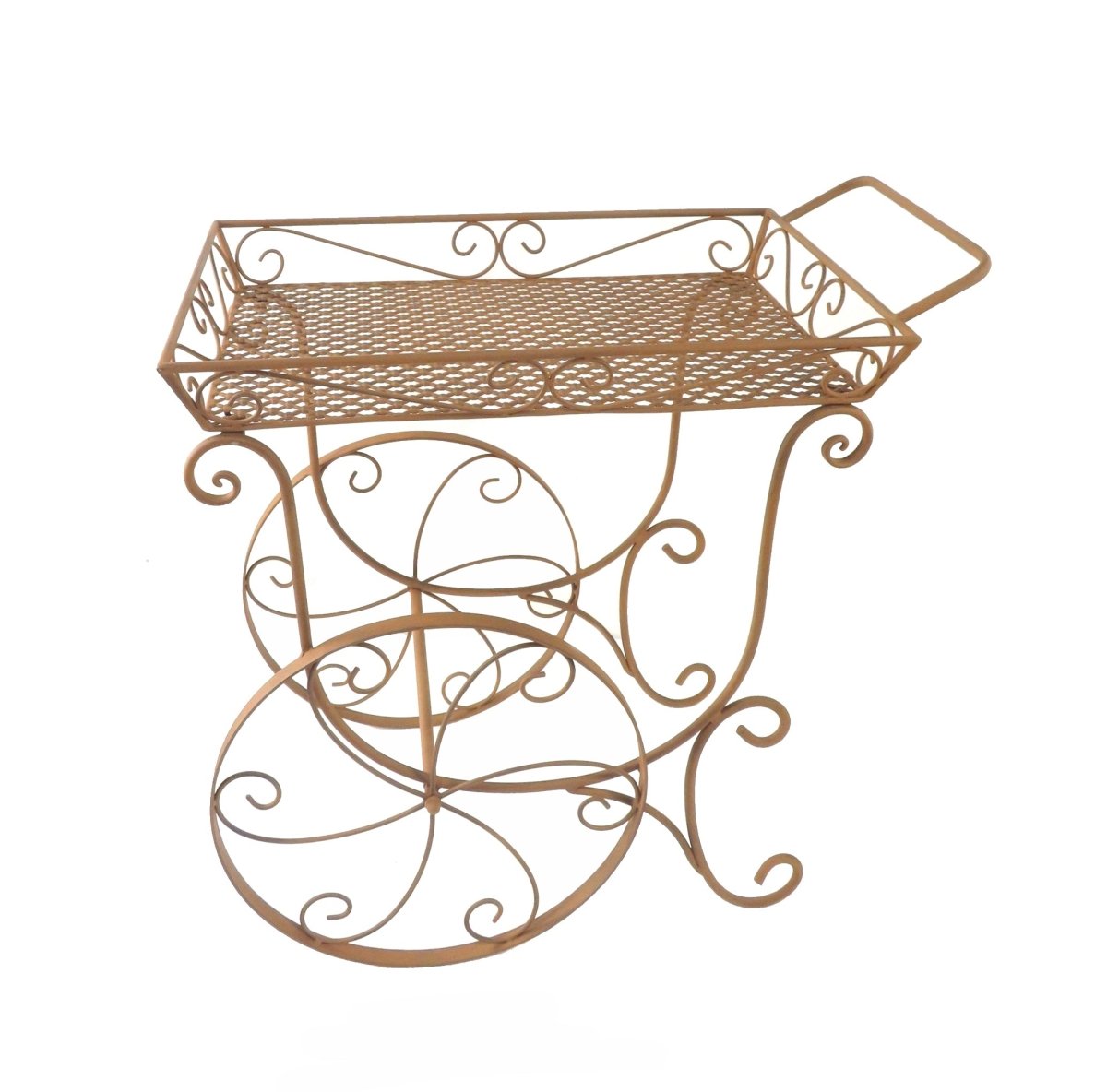 Planter Trolly | Orange Rust - OPULENT Co