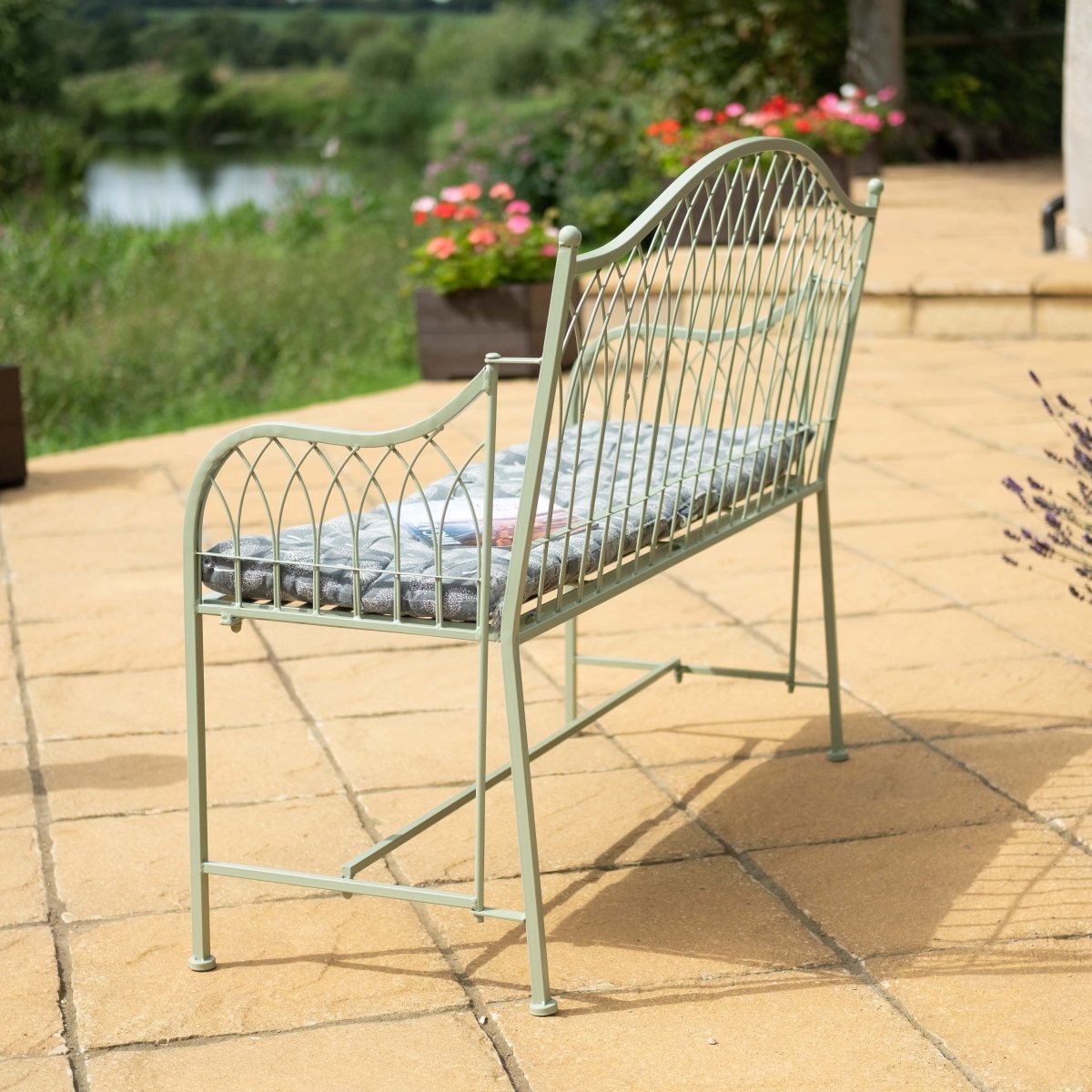 Hampton Bench | Green - OPULENT Co