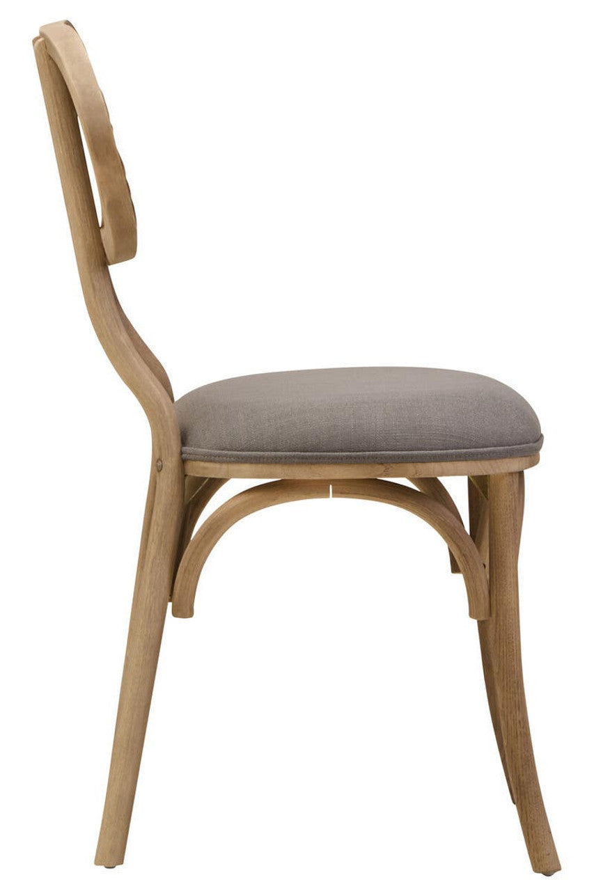 Nino Grey Wash Elm Wood Dining Chair