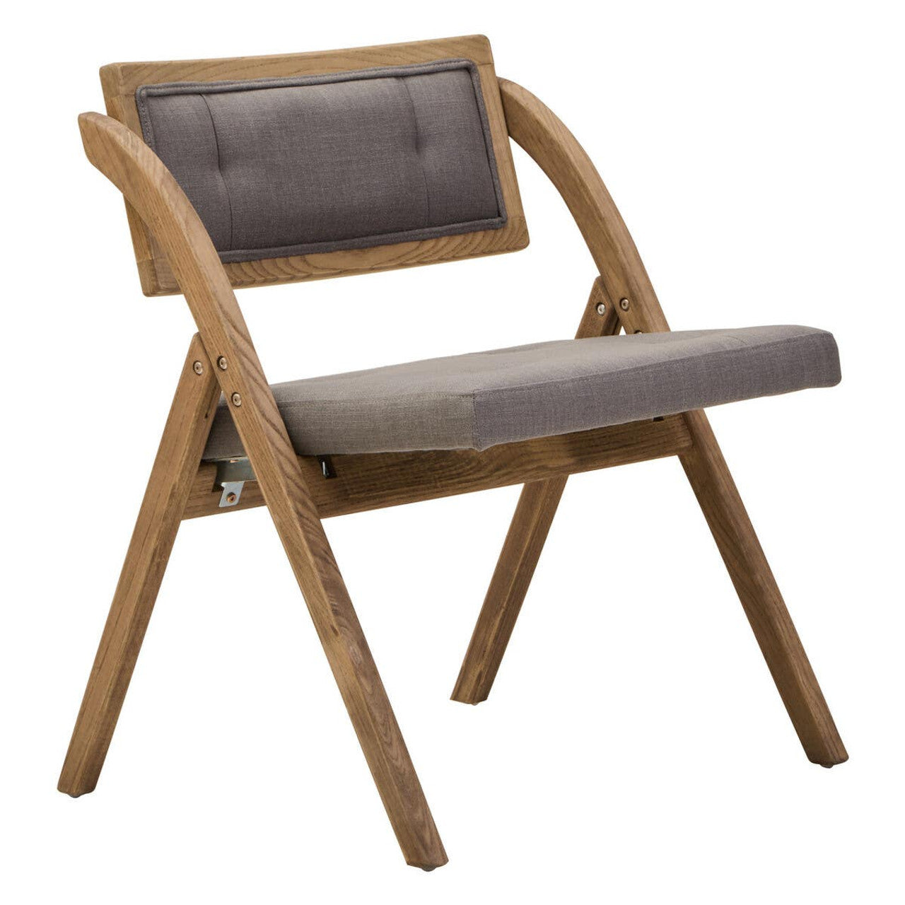 Nino Grey Wash Elm Wood Folding Chair