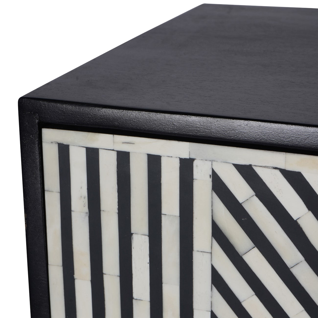 Delaney Bone Inlay Tall Storage Cabinet