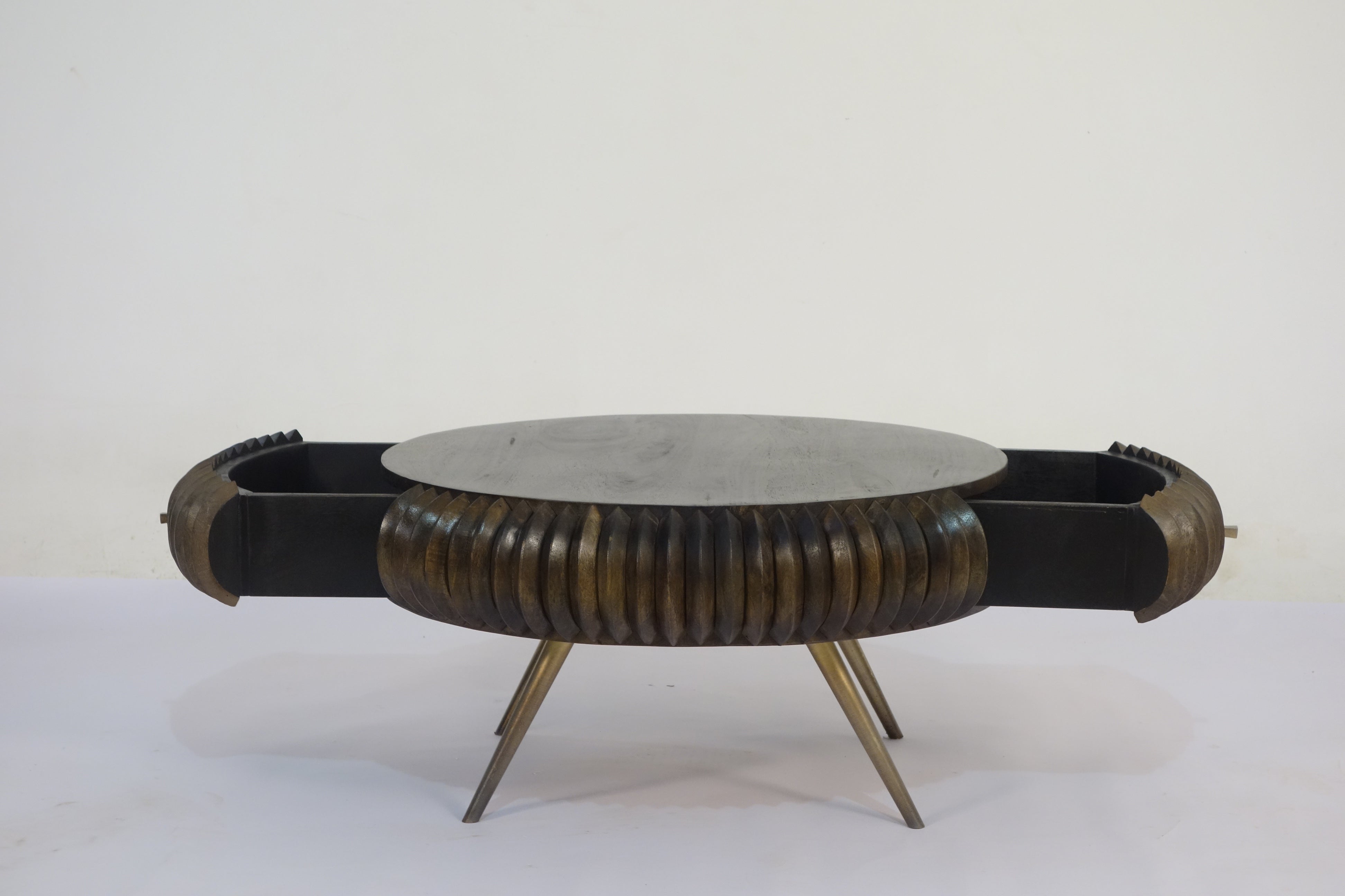 Wooden 2 Drawer Coffee Table