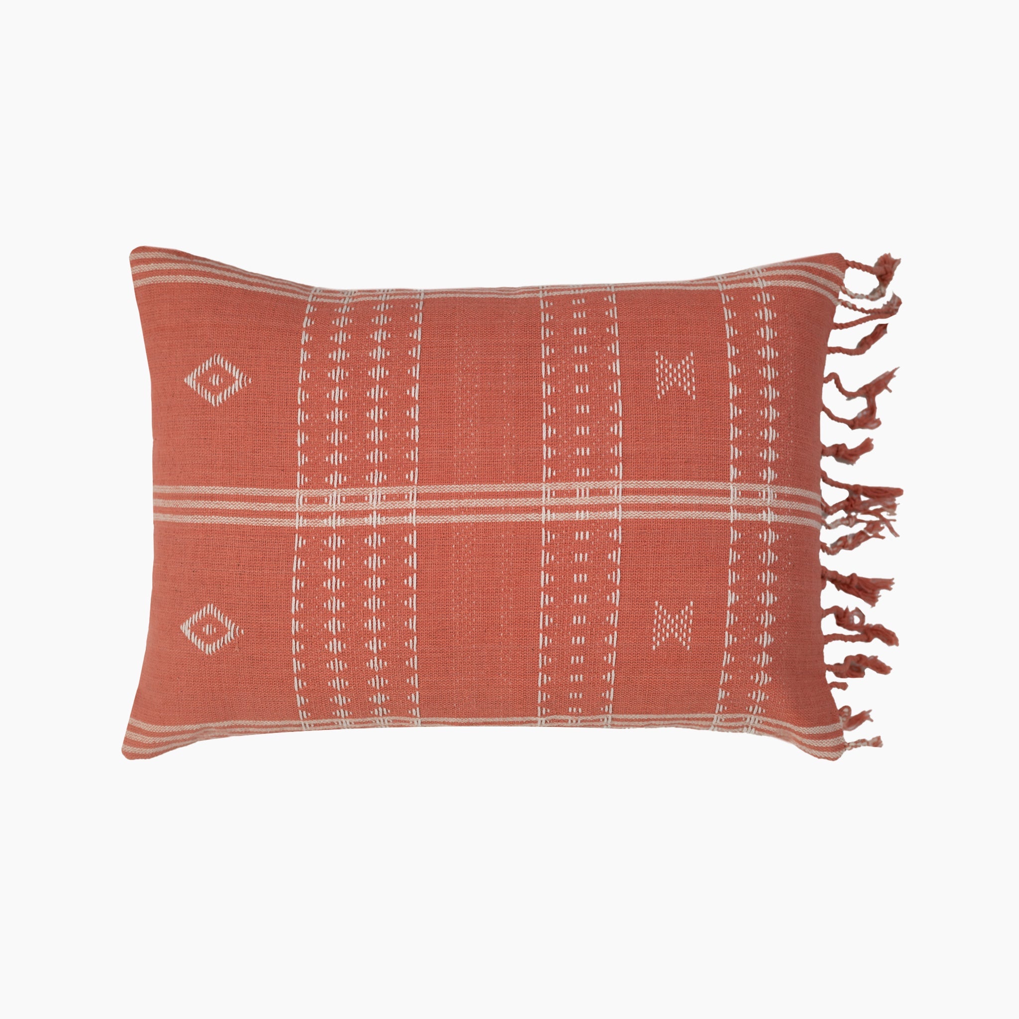 Siyali Coral Long Cotton Cushion