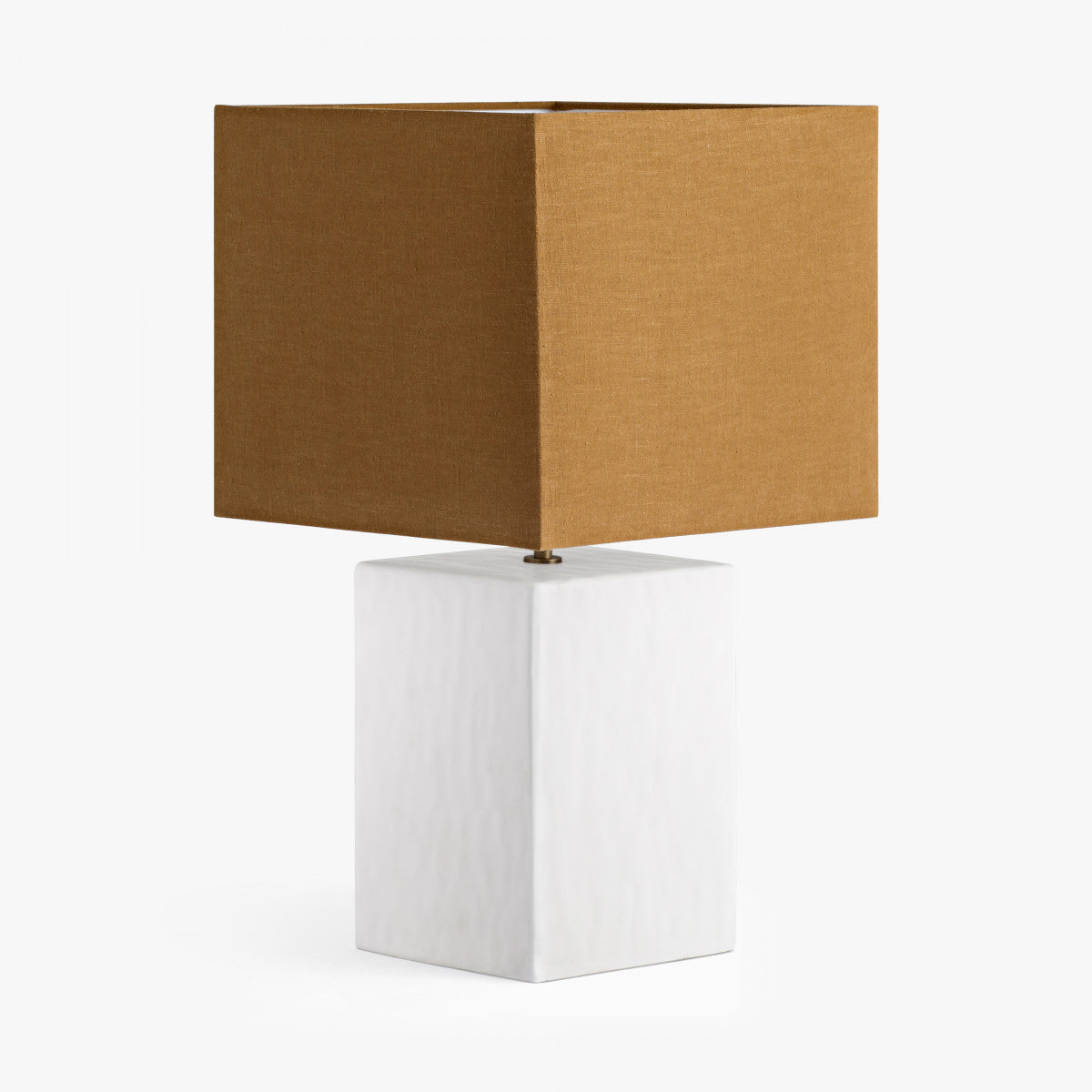 Lamp - Small Rectangular Gesso