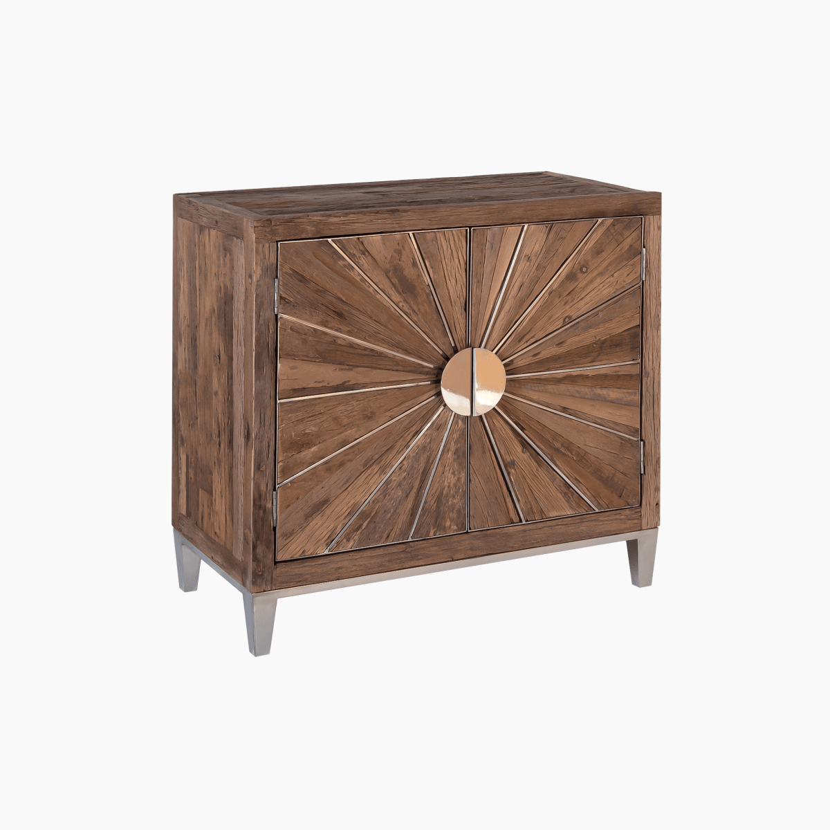 Mode Reclaimed Wood Two Door Cabinet - OPULENT Co