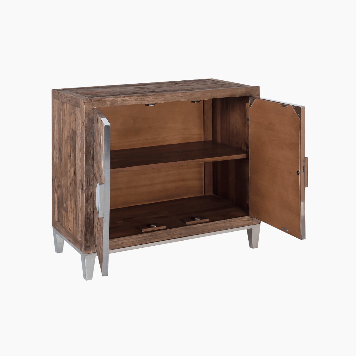 Mode Reclaimed Wood Two Door Cabinet - OPULENT Co