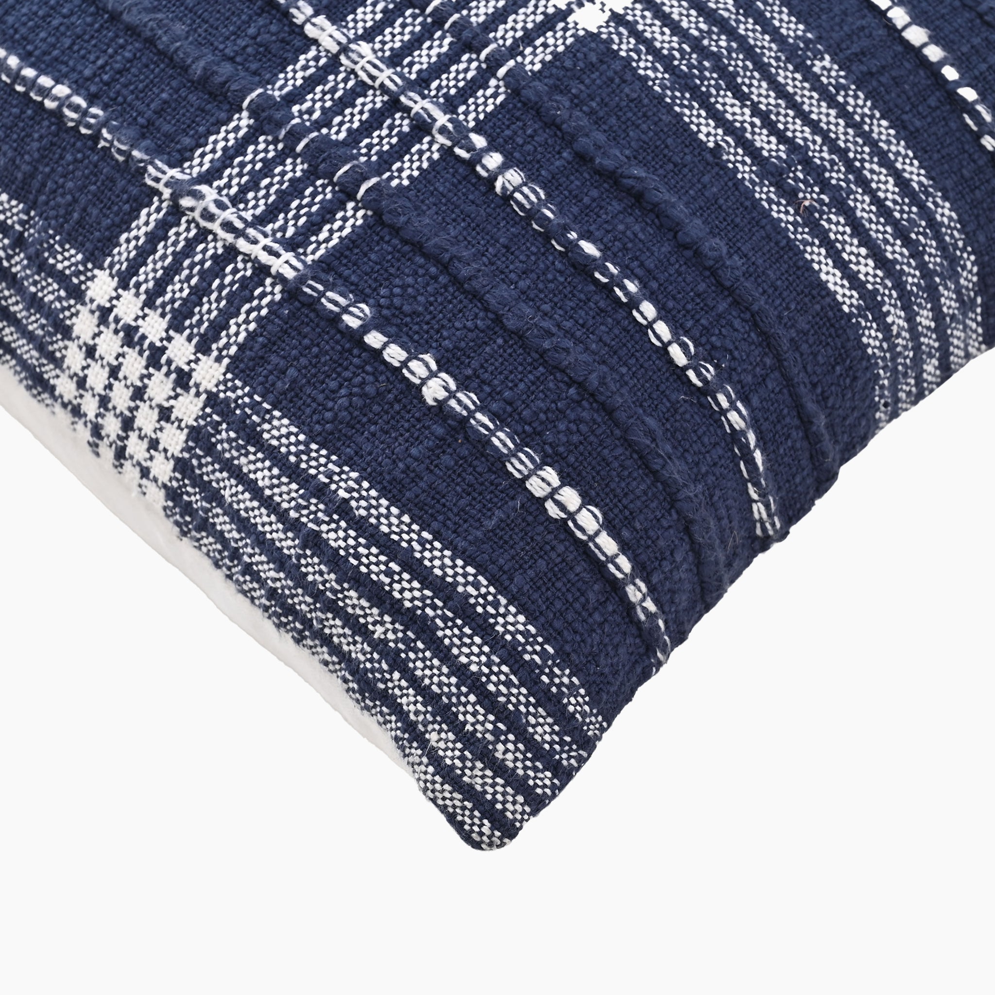 Guinevere Blue Cotton Cushion