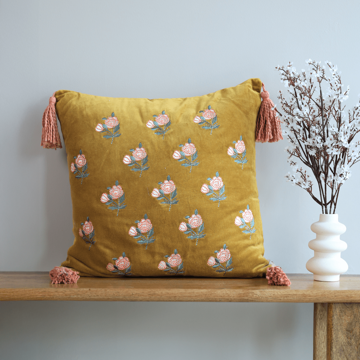 Luna Velvet Cushion - OPULENT Co