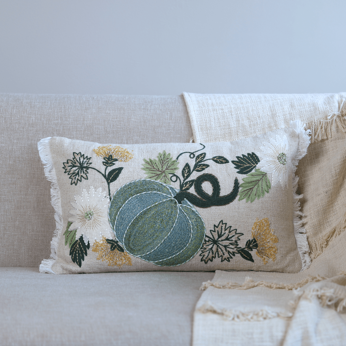 Jasper Cotton Blend Cushion - OPULENT Co