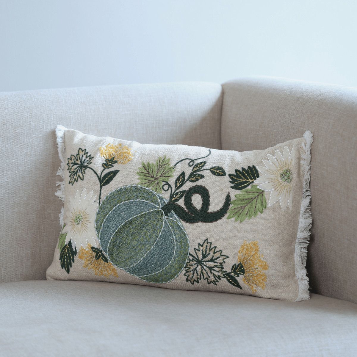 Jasper Cotton Blend Cushion - OPULENT Co