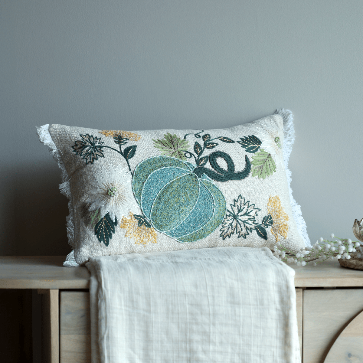 Jasper Cotton Blend Cushion - OPULENT Co