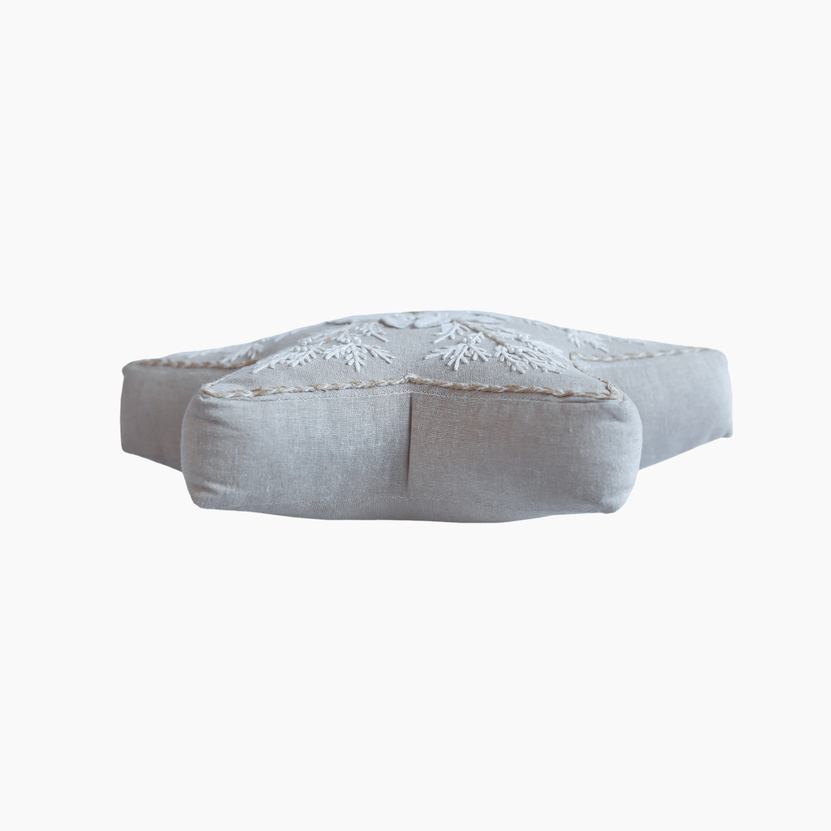 Joyful Star Cotton Chambray Cushion - OPULENT Co