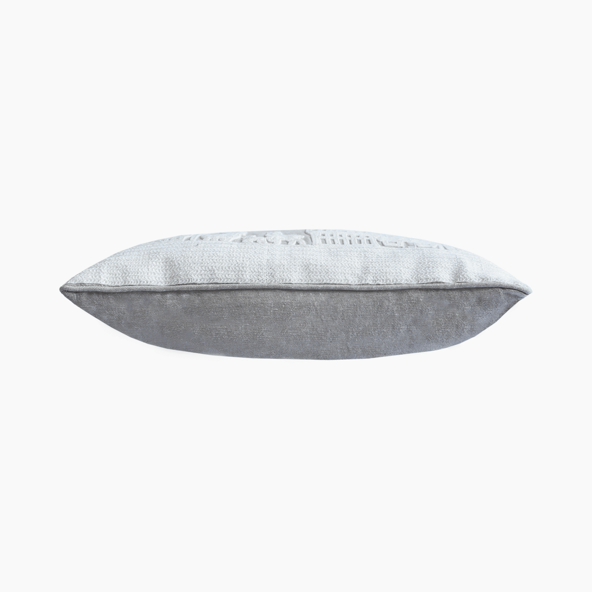Festive Glow Cotton Chambray Cushion - OPULENT Co