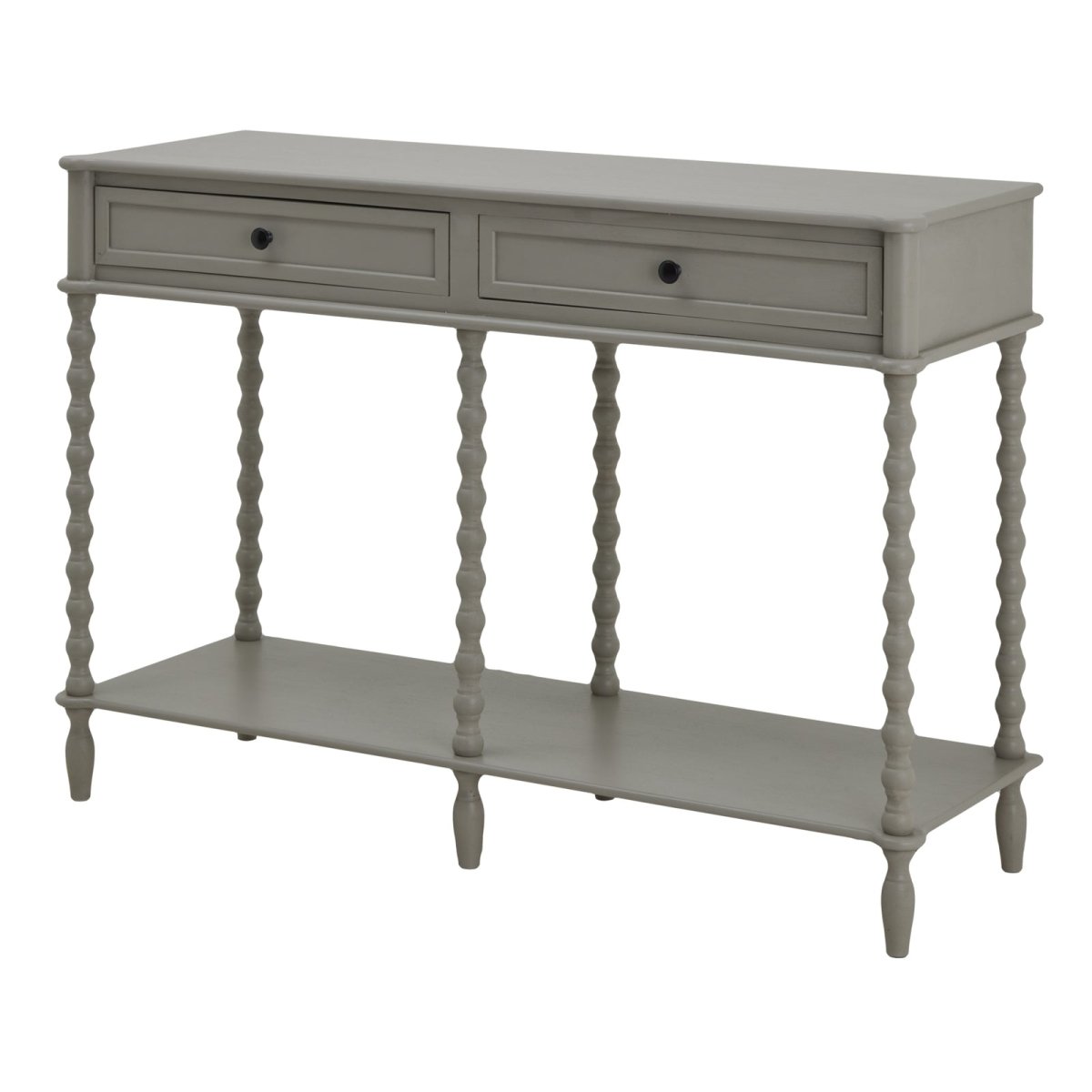 The Camden Collection Large Two Drawer Console Table - OPULENT Co
