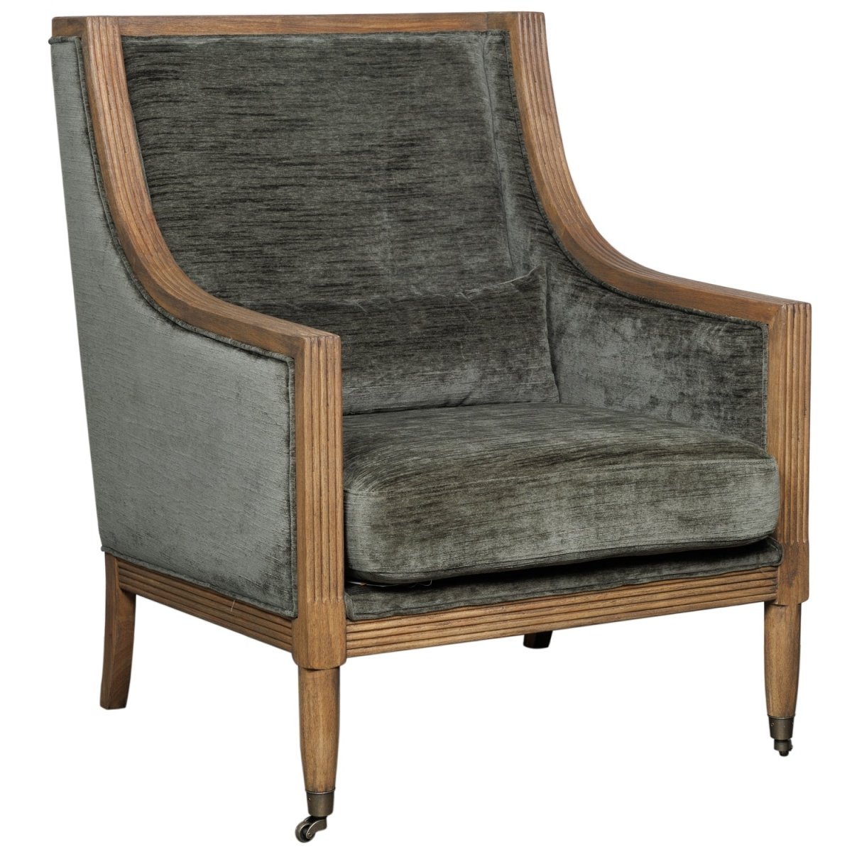 Albury Olive Armchair - OPULENT co