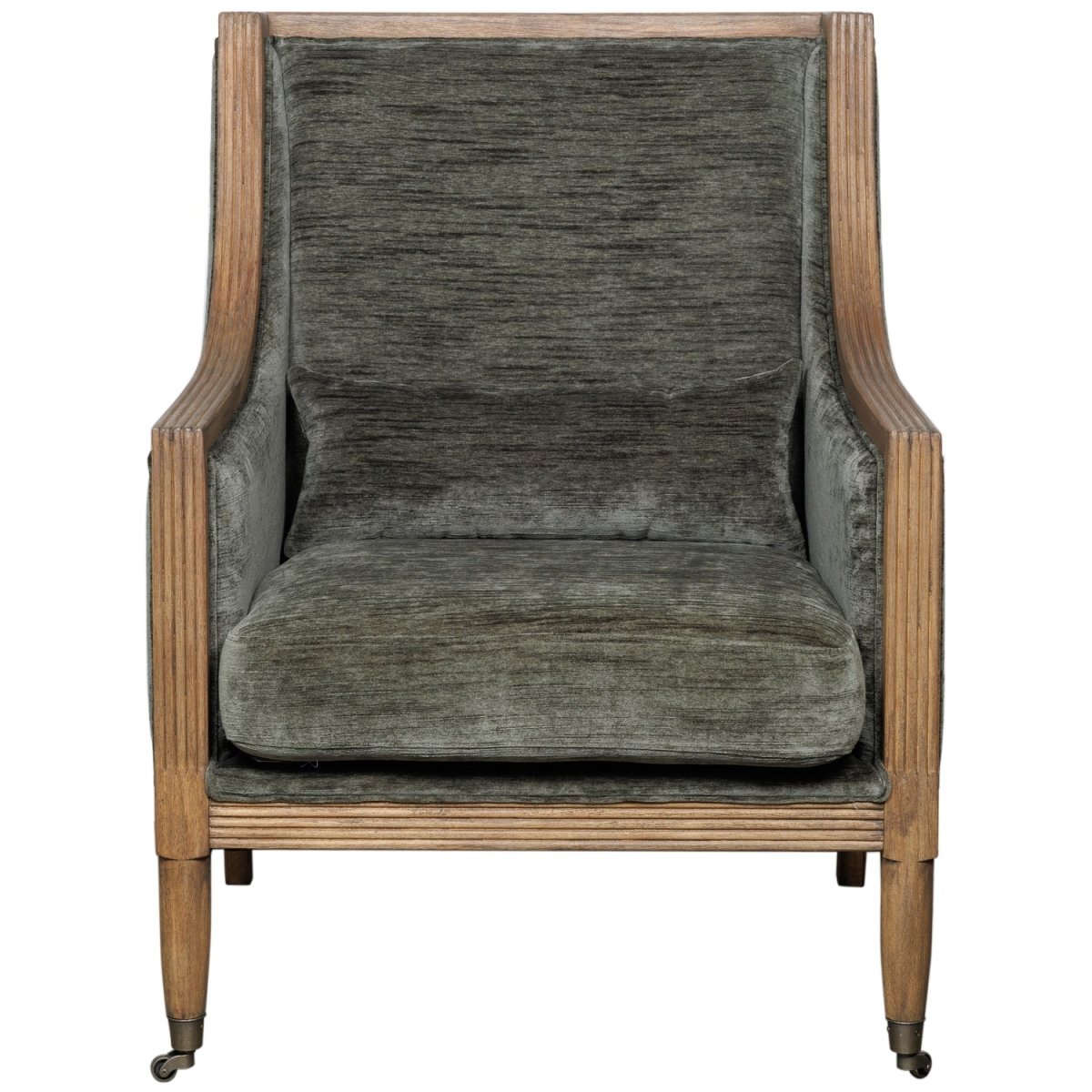 Albury Olive Armchair - OPULENT co