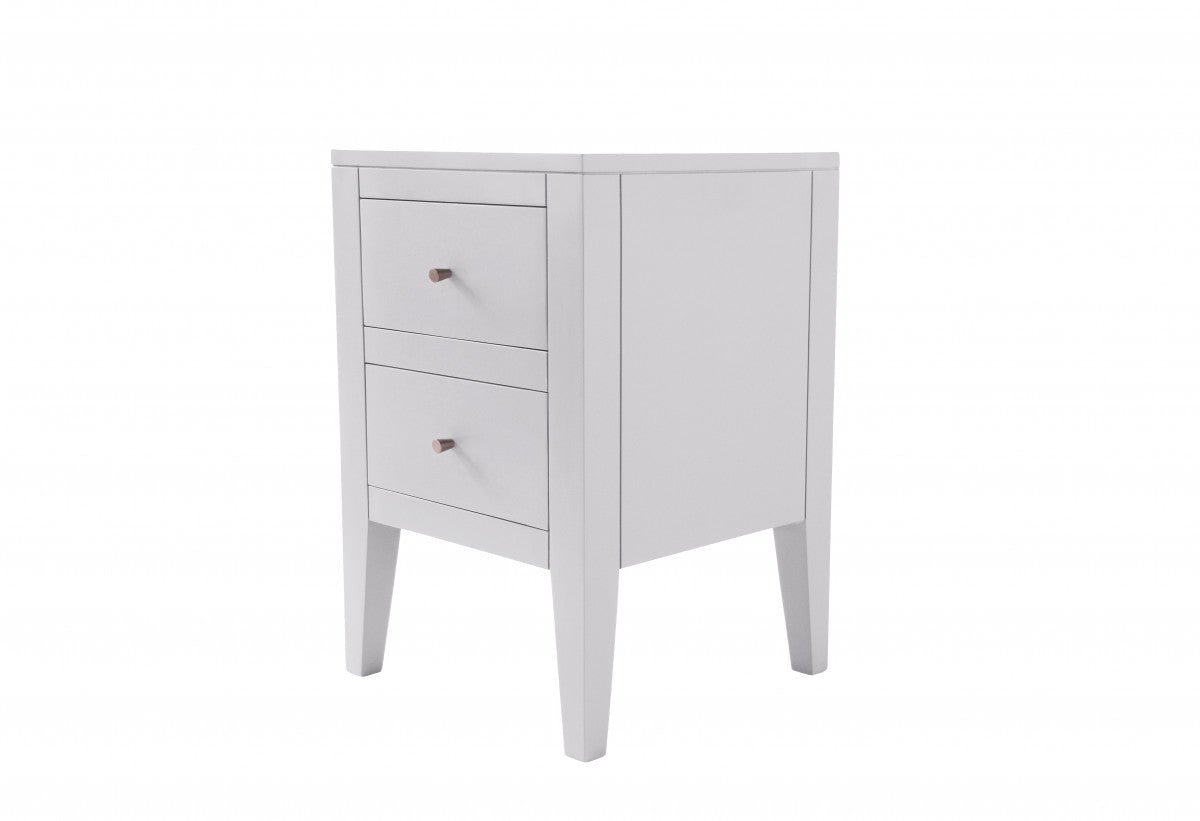 Alton Bedside | White - OPULENT co