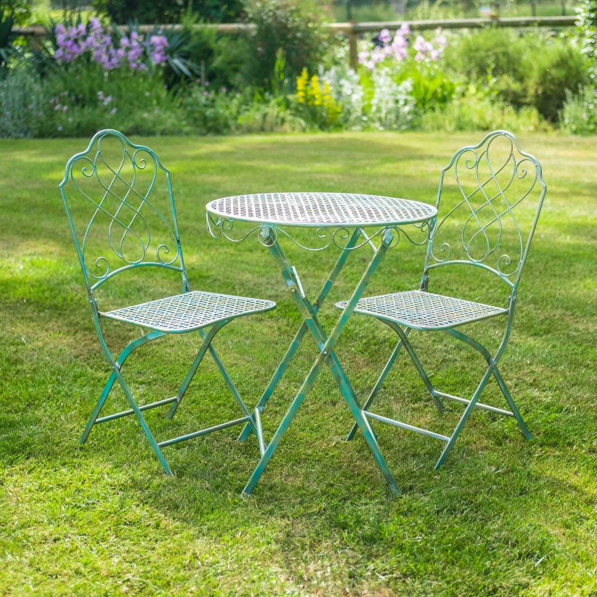 AVALON BISTRO Metal SET | Green - OPULENT co