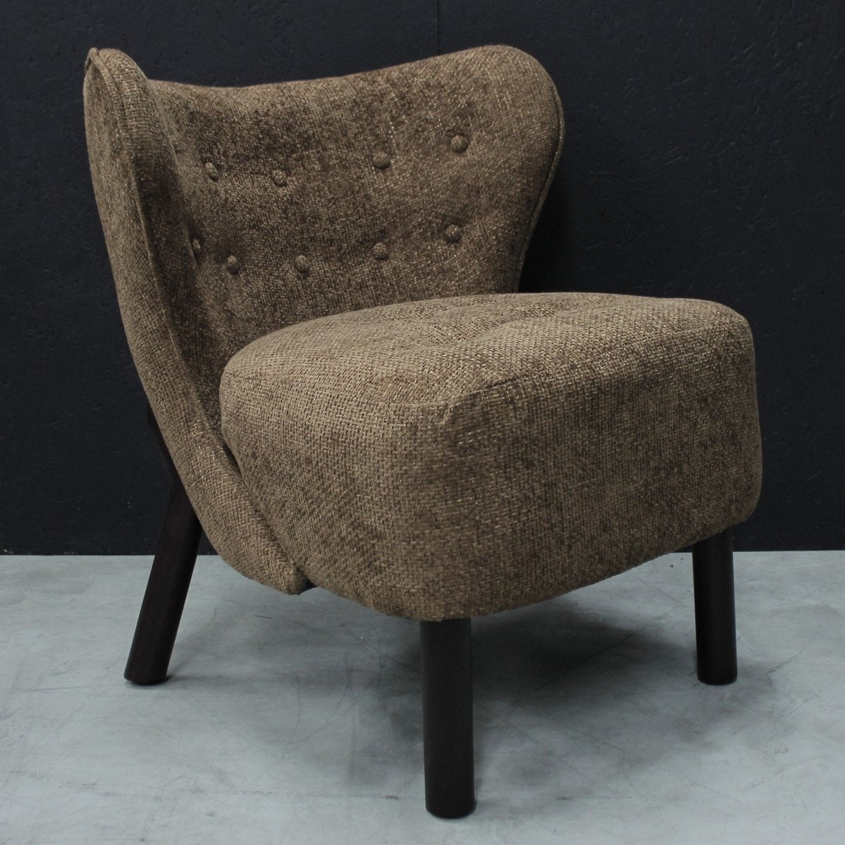 Avery Occasional Chair in Boucle Amber - OPULENT Co
