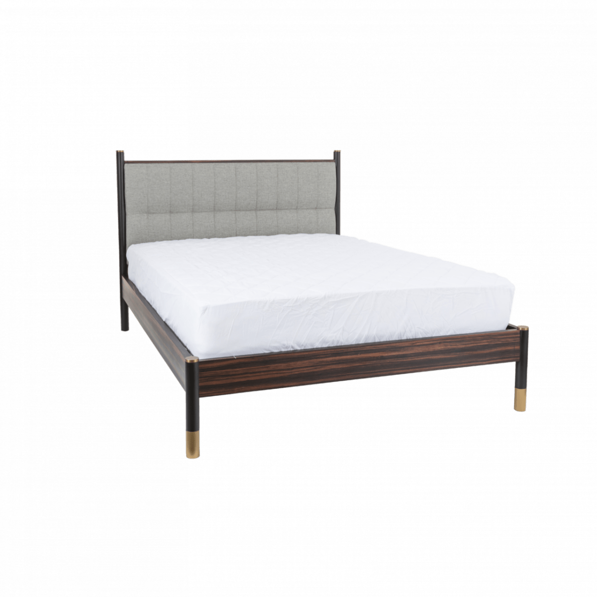 Bali Kingsize Bed - Bali Bed In Grey - OPULENT co