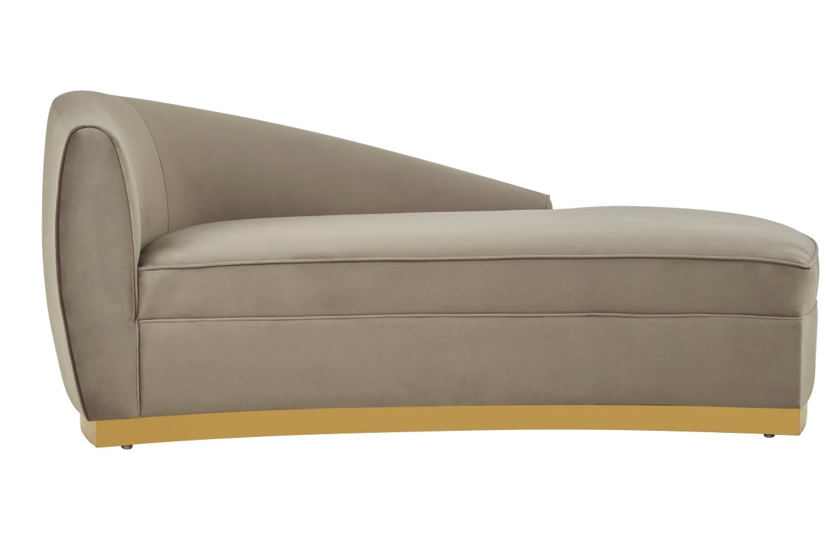 Batik Grey Left Arm Chaise Longue - OPULENT co