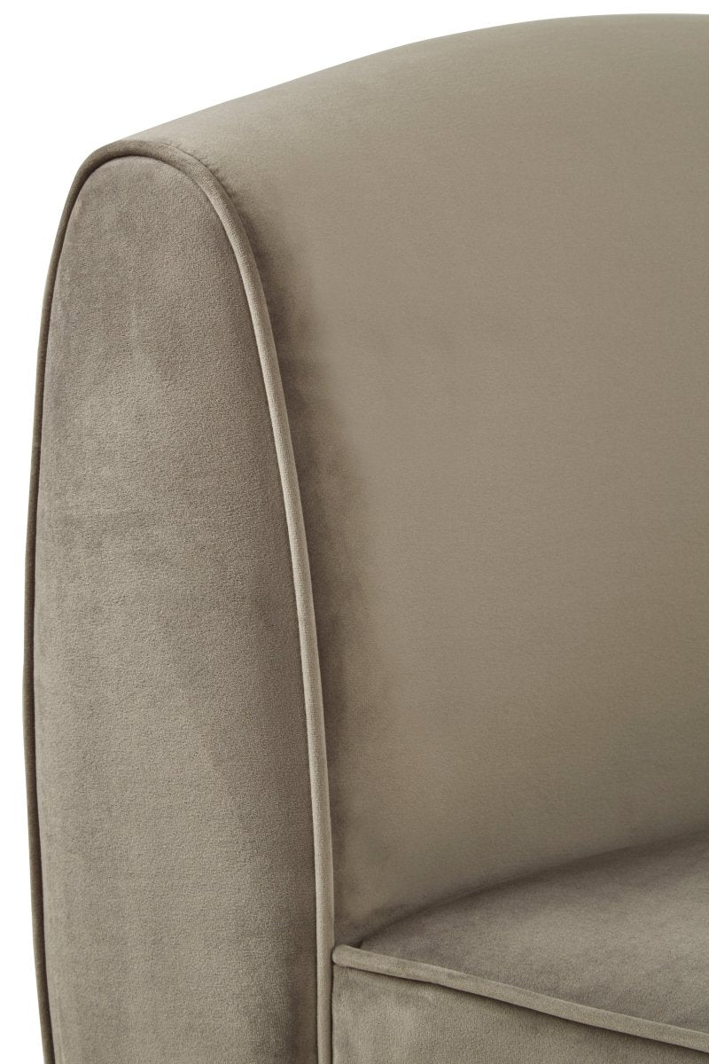 Batik Grey Left Arm Chaise Longue - OPULENT co