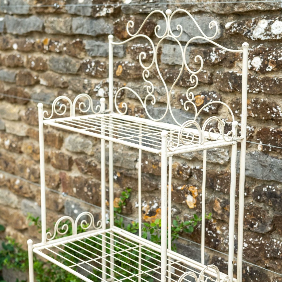 BLAIS BAKERS RACK 4 Tier | Cream - OPULENT co