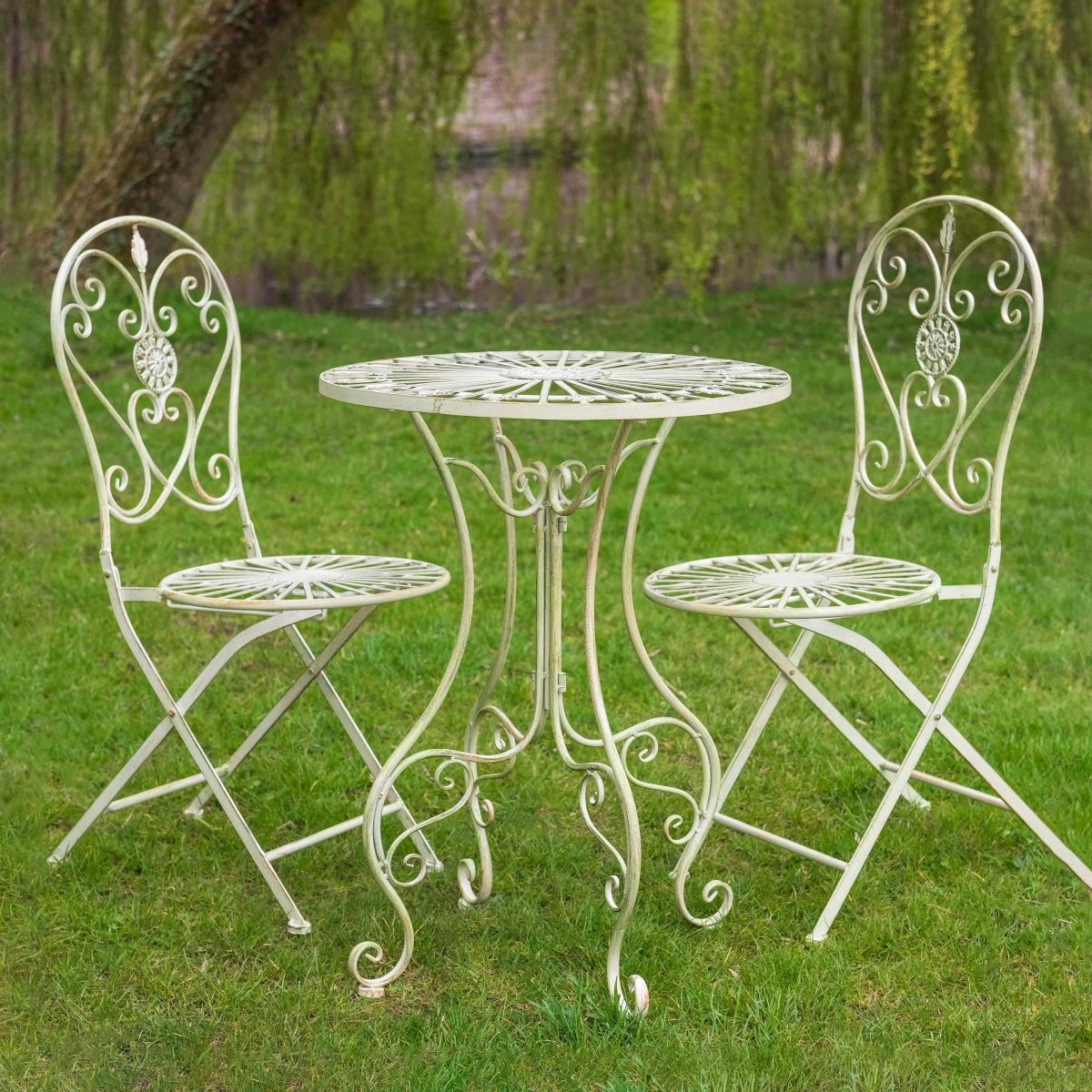 BLAISDON BISTRO SET | Antique cream - OPULENT co
