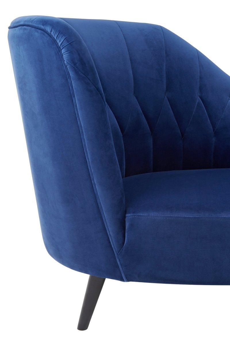 Bordeaux Midnight Velvet Chaise - OPULENT co