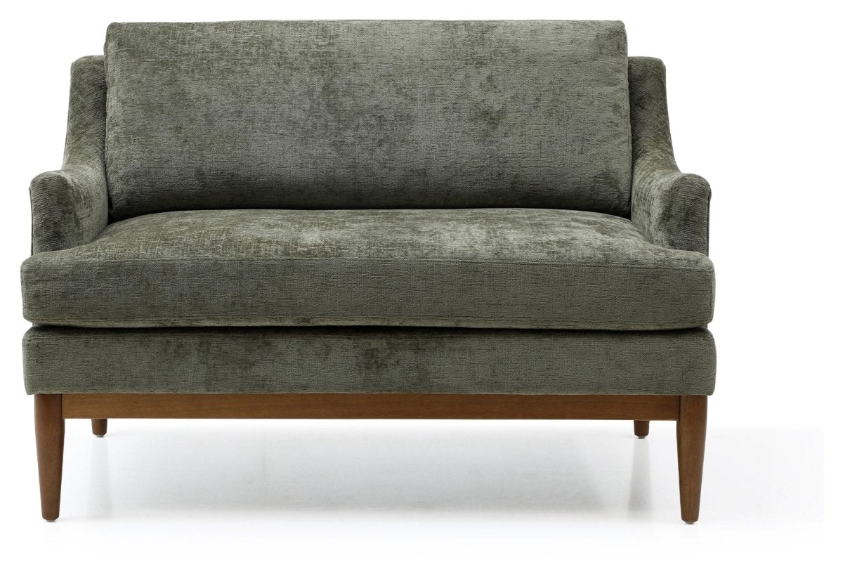 Briar 2 seater 'Loveseat' - Olive Chenille - OPULENT co
