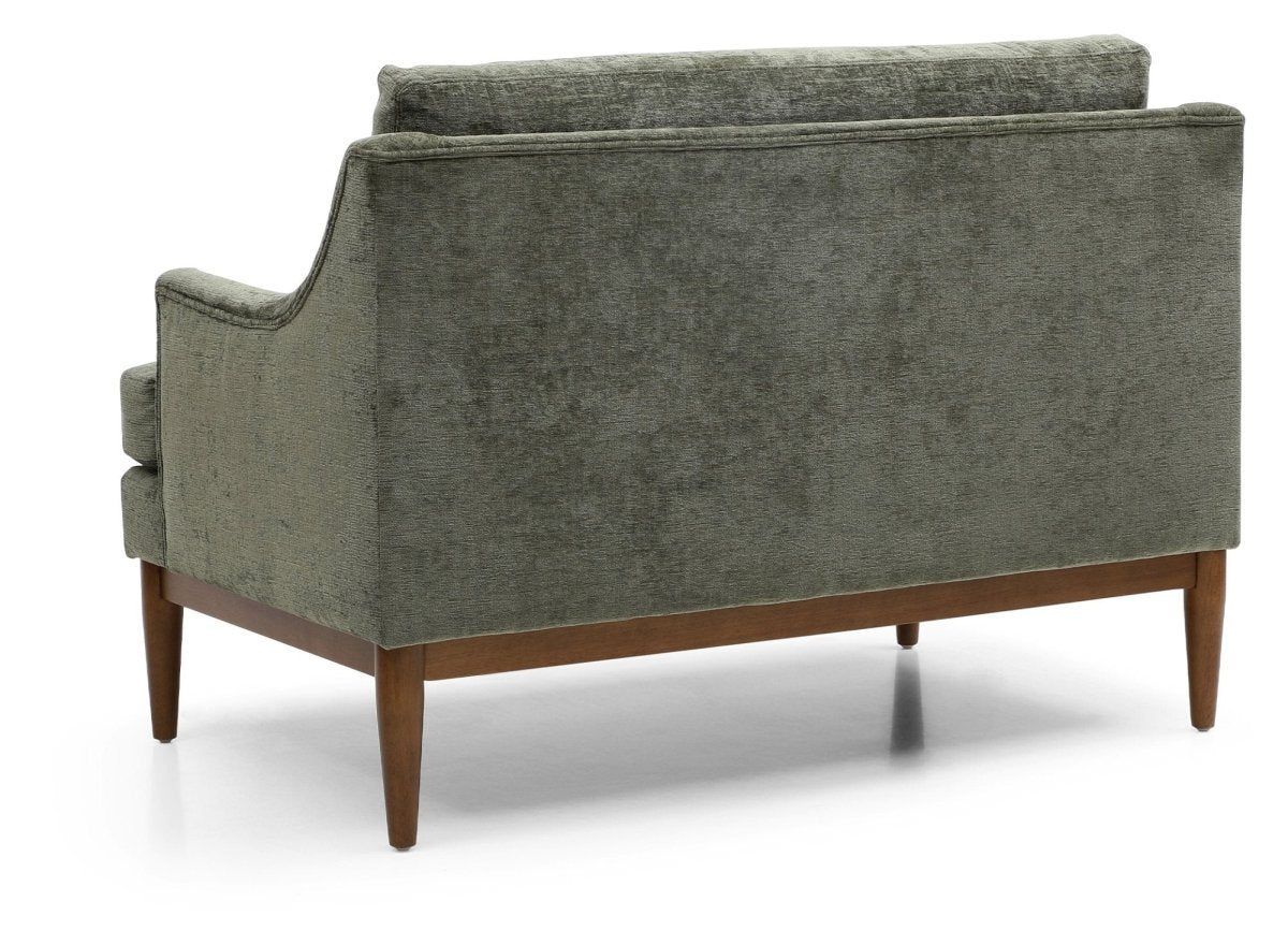 Briar 2 seater 'Loveseat' - Olive Chenille - OPULENT co