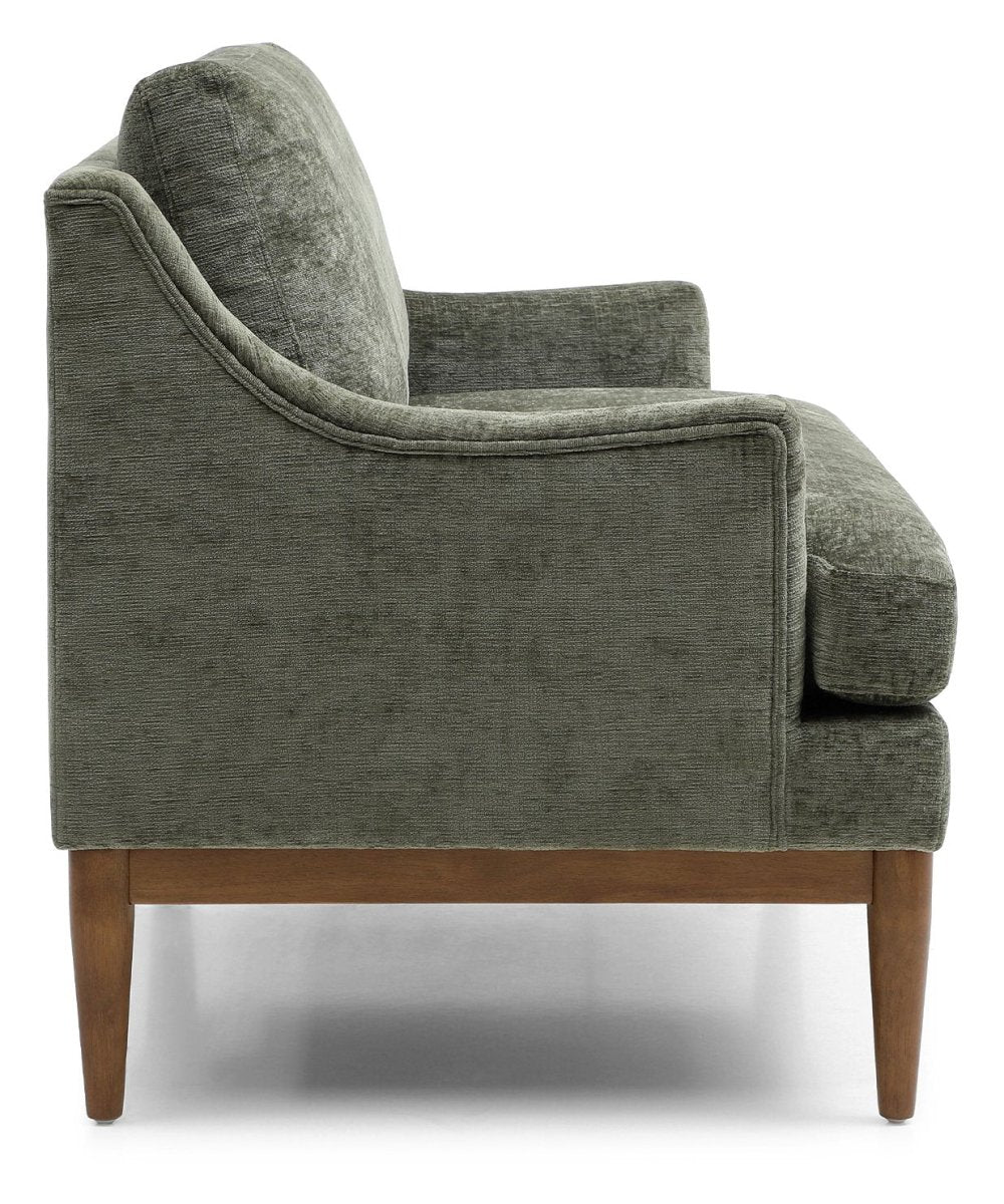 Briar 2 seater 'Loveseat' - Olive Chenille - OPULENT co