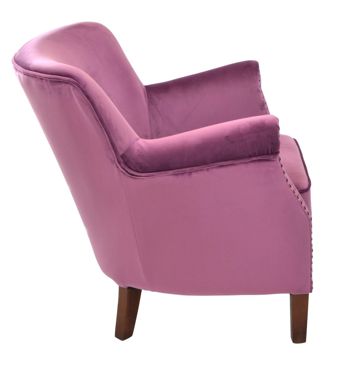 Cromarty Armchair Plum - OPULENT Co