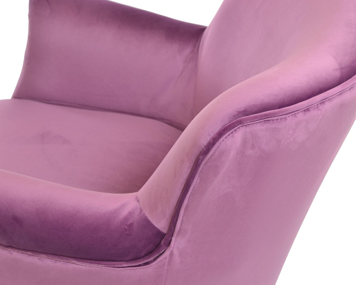 Cromarty Armchair Plum - OPULENT Co