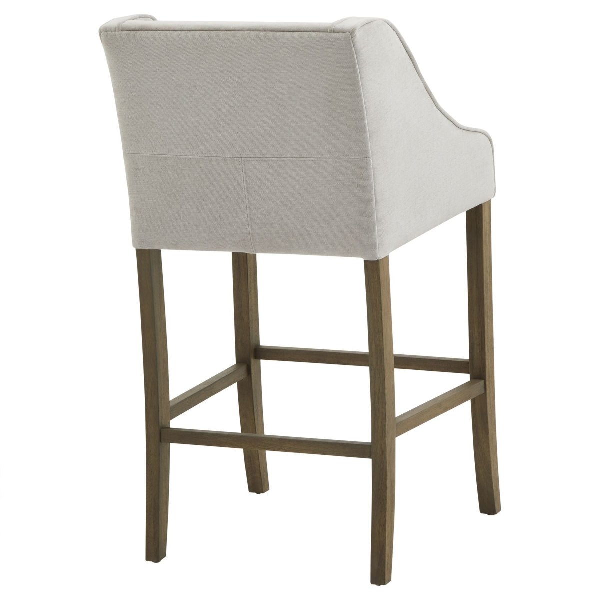Epsom Grey Barstool - OPULENT co