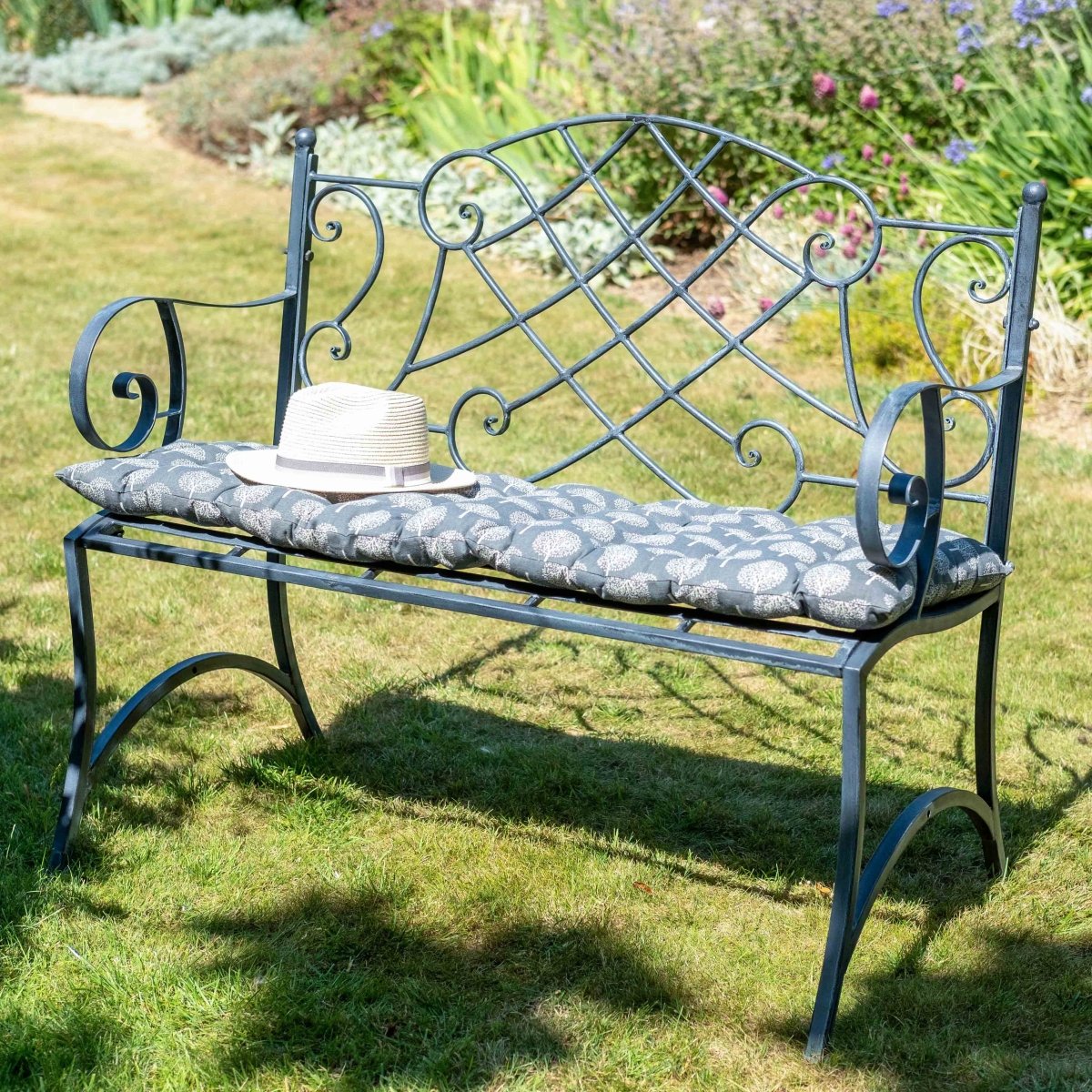 Heritage Bench | Grey - OPULENT co