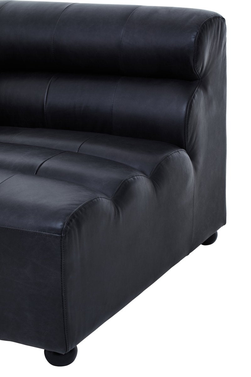 Imperial Right Arm Leather Seat Sofa - OPULENT Co