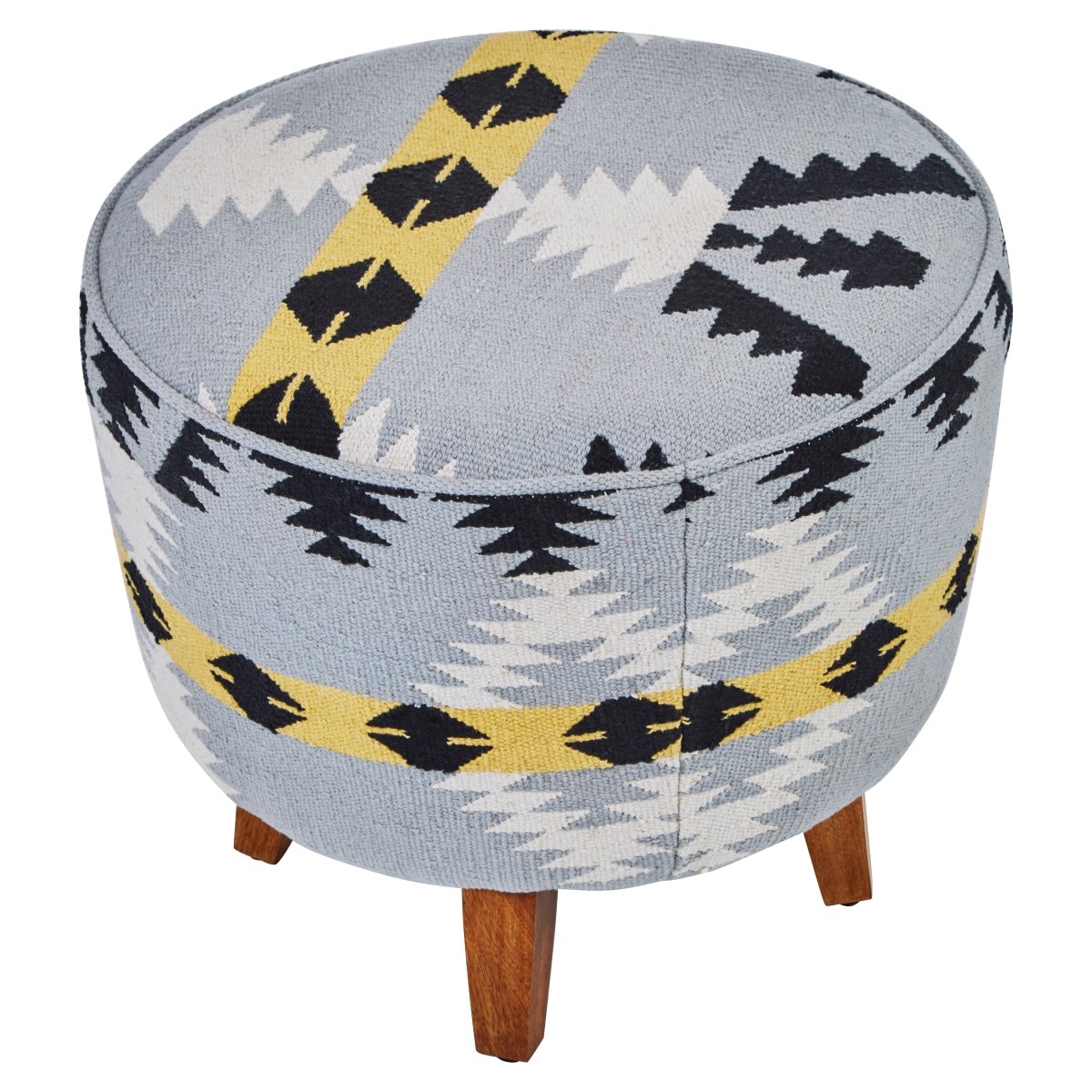 Kefena Round Footstool - OPULENT co