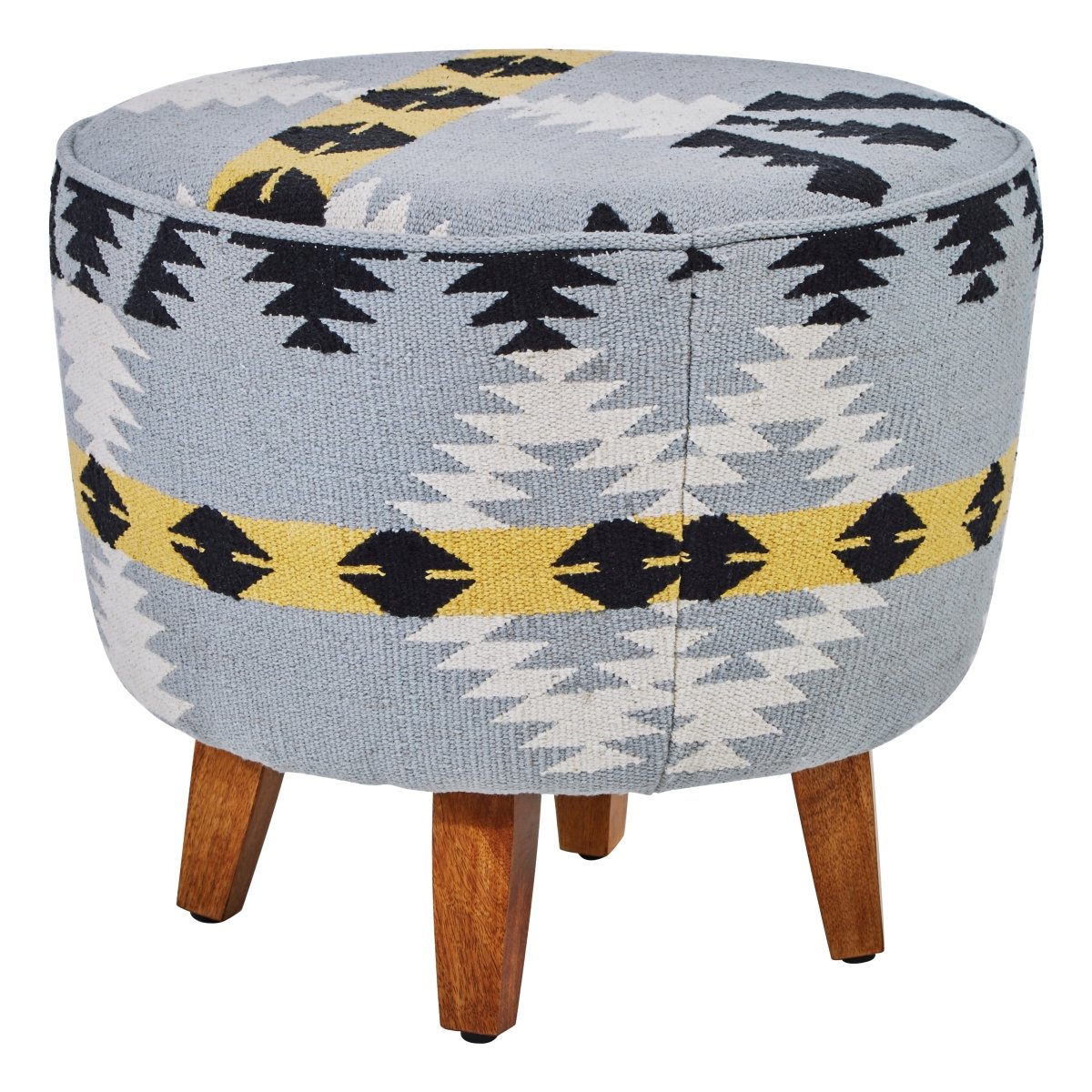 Kefena Round Footstool - OPULENT co