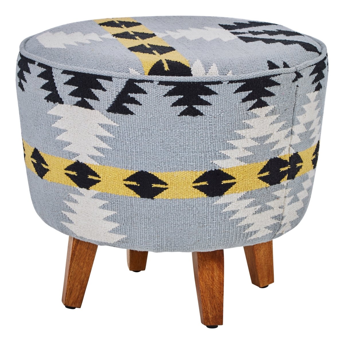 Kefena Round Footstool - OPULENT co